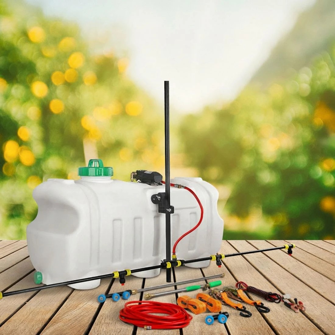 9 Giantz Weed Sprayer 100L 1.5M Boom Garden Spray - White, 9 of 9