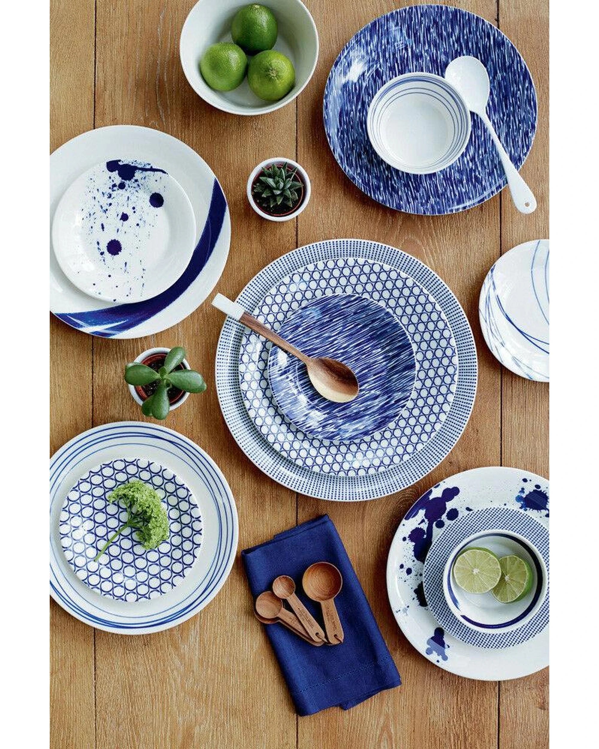 2 Royal Doulton 6pc Pacific 16cm Plate  Set of 6 - Assorted, 2 of 2