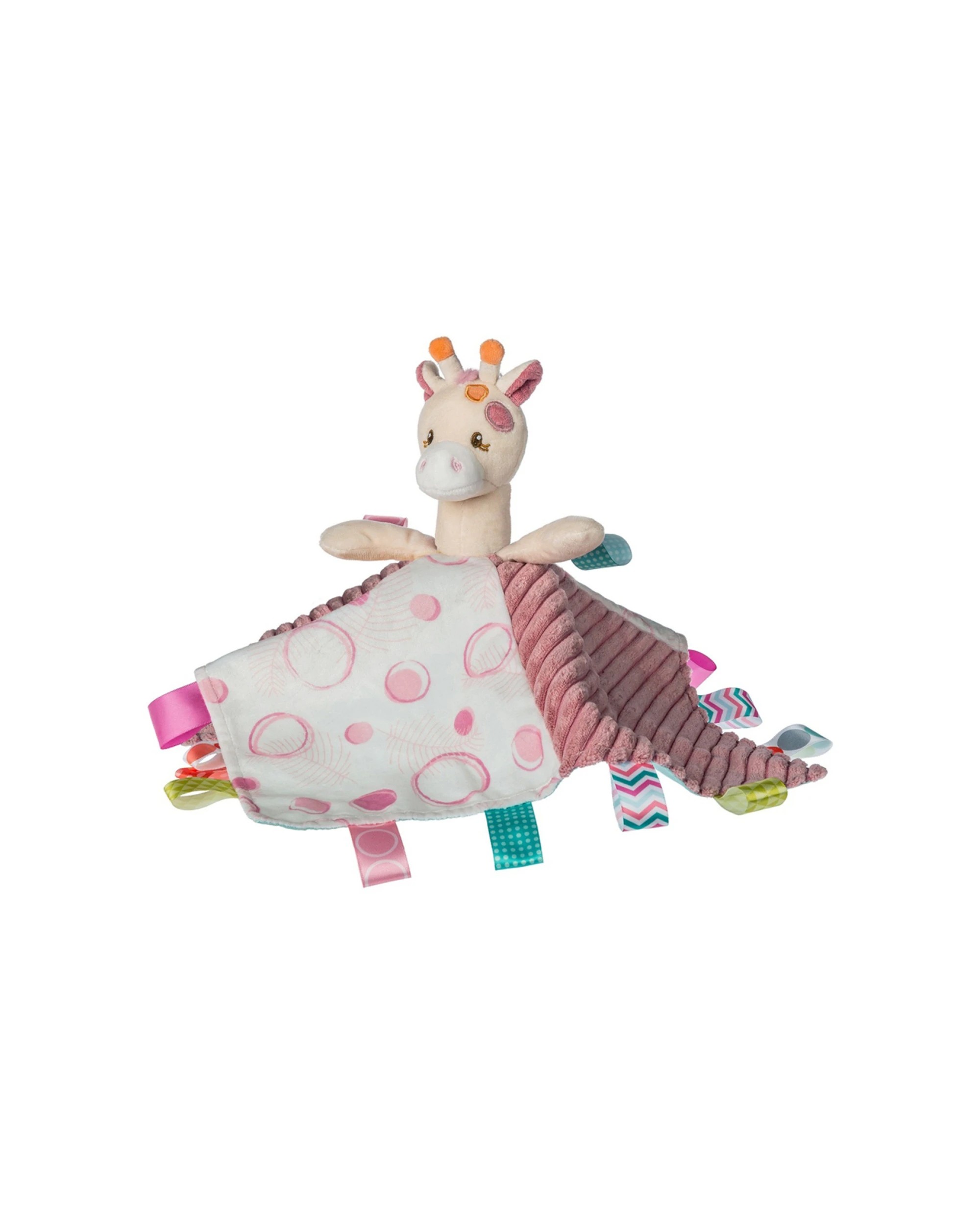 2 Mary Meyer Taggies Giraffe Character Kids Blanket 33x33cm - Multi, 2 of 5