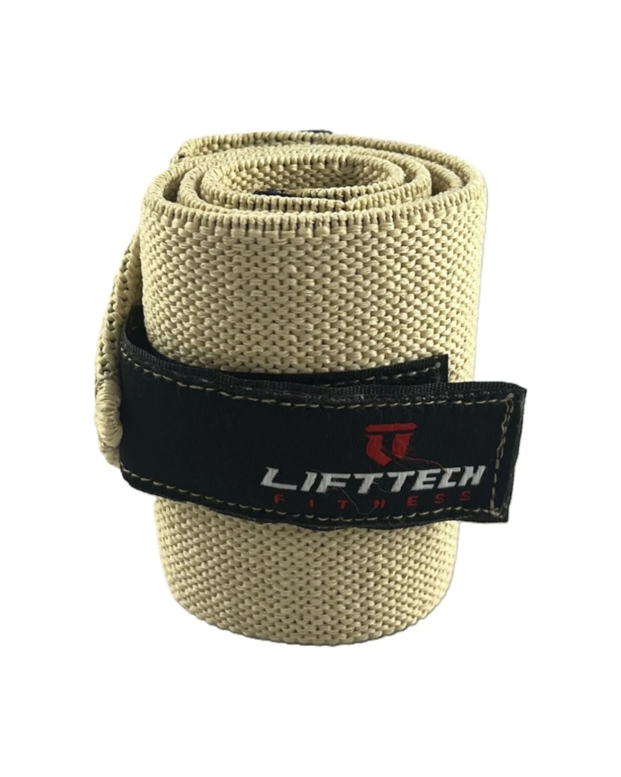 2 Lift-Tech Fitness 2pc Pro Thumb Loop Wrist Support Adjustable Wrap 20 Inch Skin - Beige, 2 of 3