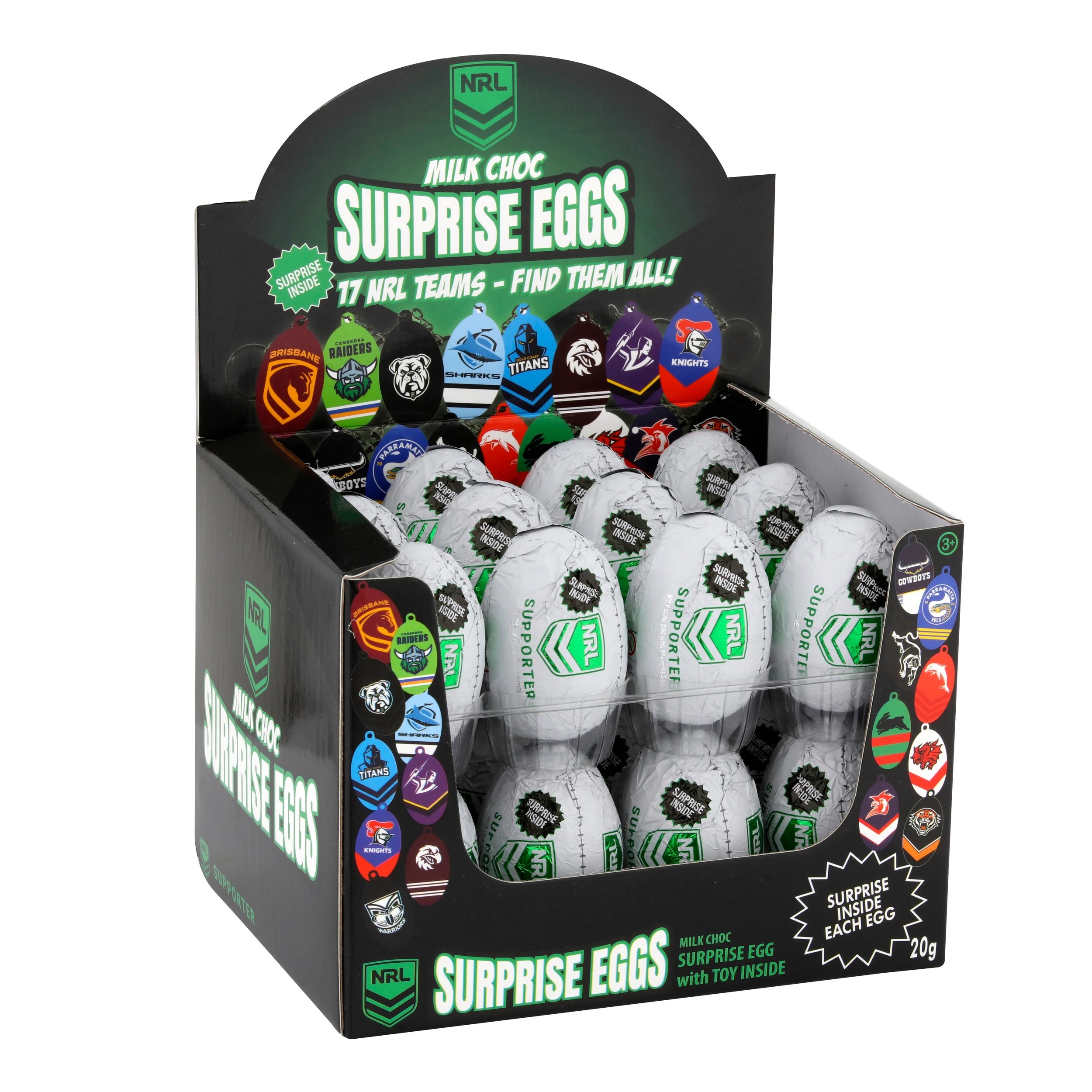 2 NRL Surprise Egg 20g - Assorted, 2 of 2