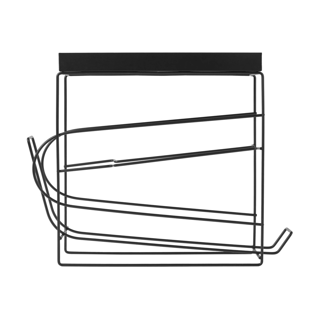 4 Toilet Roll Dispenser - Black, 4 of 7