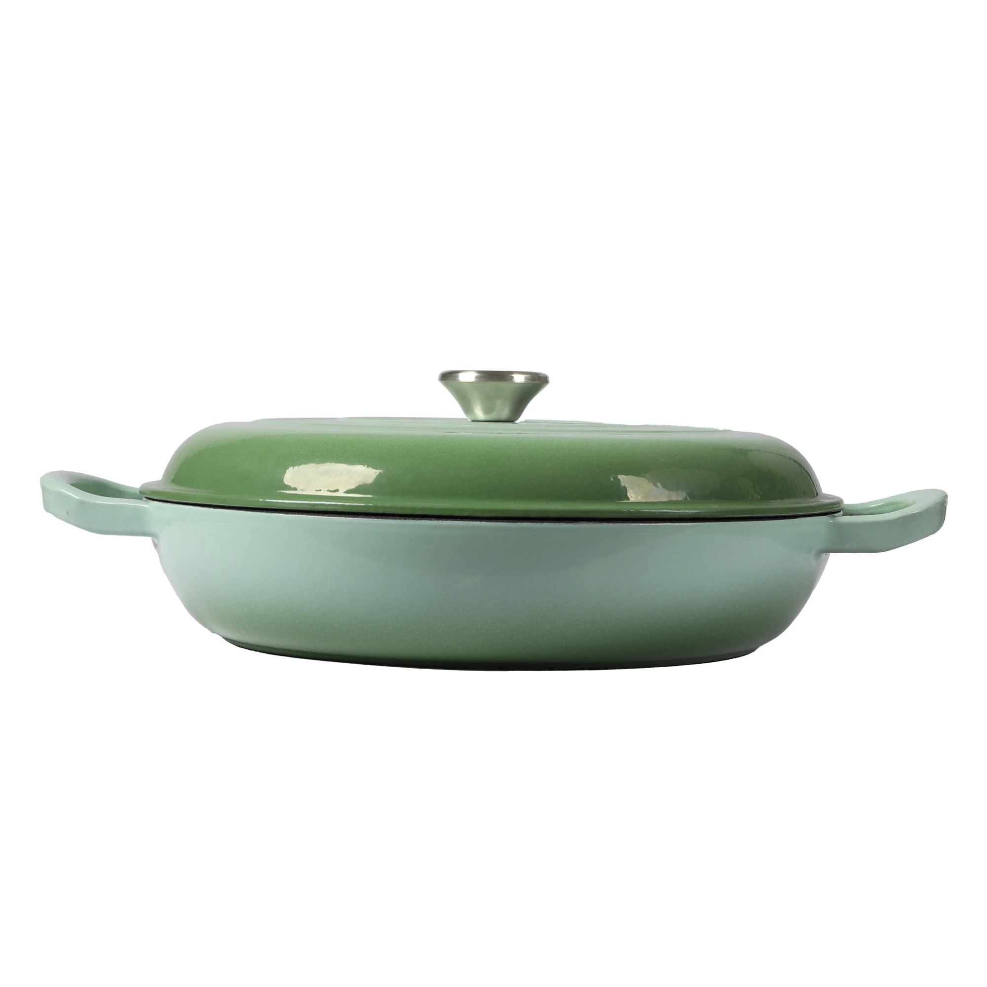 2 Toque Cast Iron Dutch 3.5l - Green, 2 of 6
