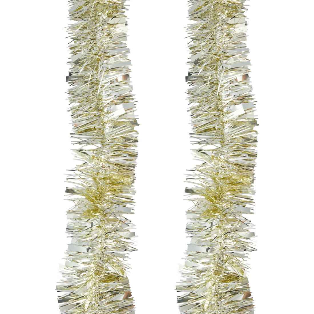 2 6m Gold Christmas Tinsel, 2 of 3