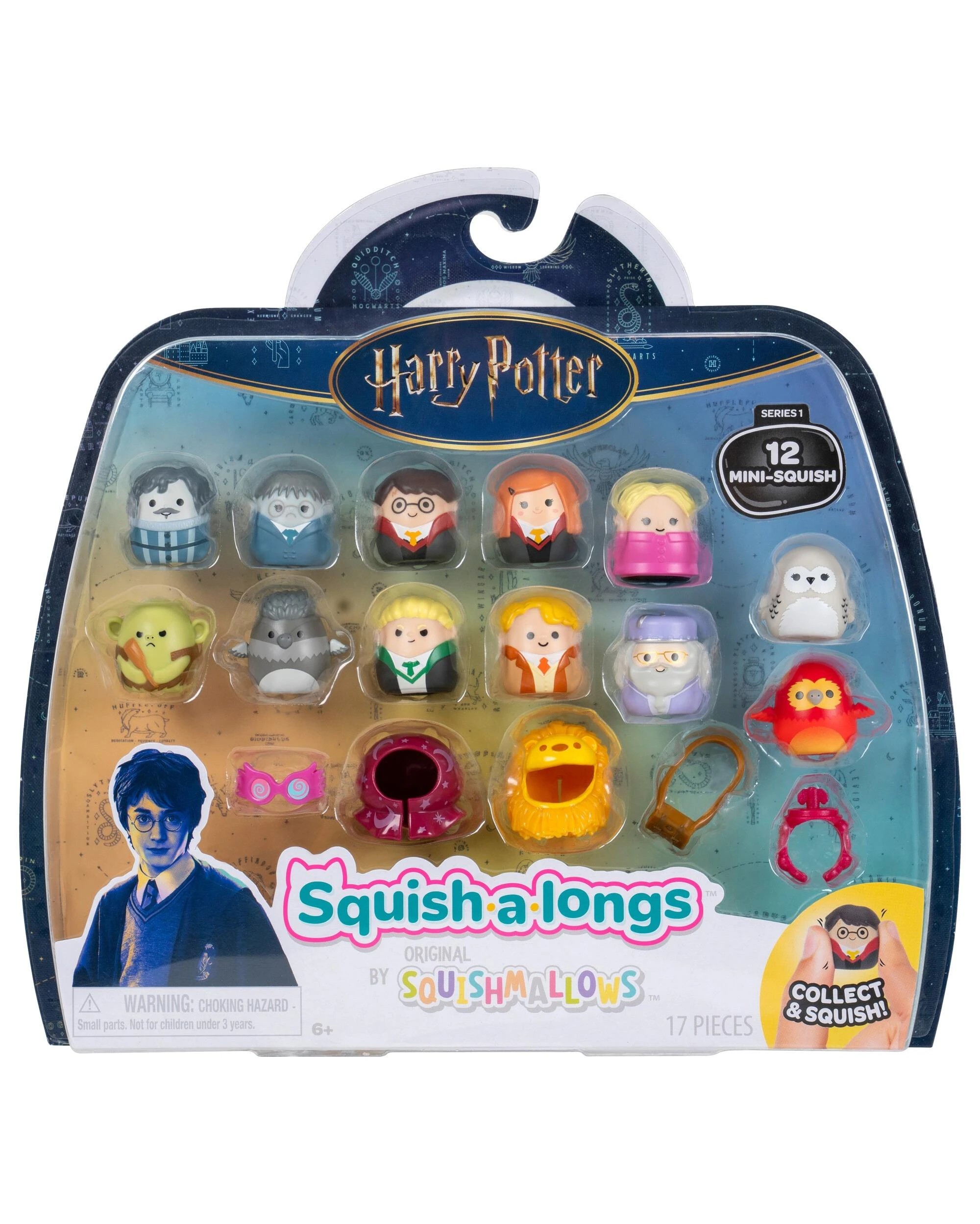 1 Squishmallows Squish-A-Longs Harry Potter Series 1 12-Pack, 1 of 10