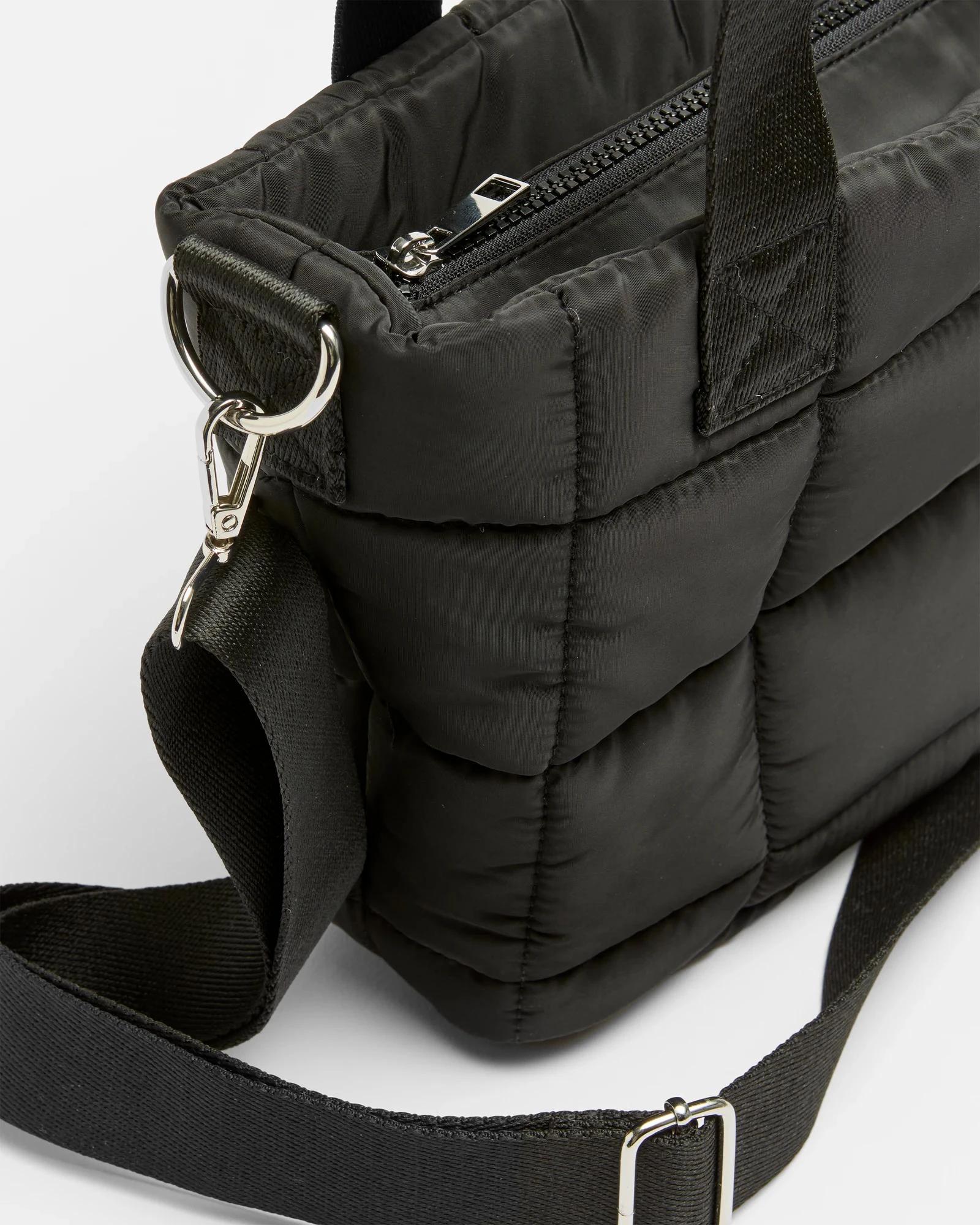 2 Target Casual Quilted Mini Tote Bag BLACK, 2 of 2