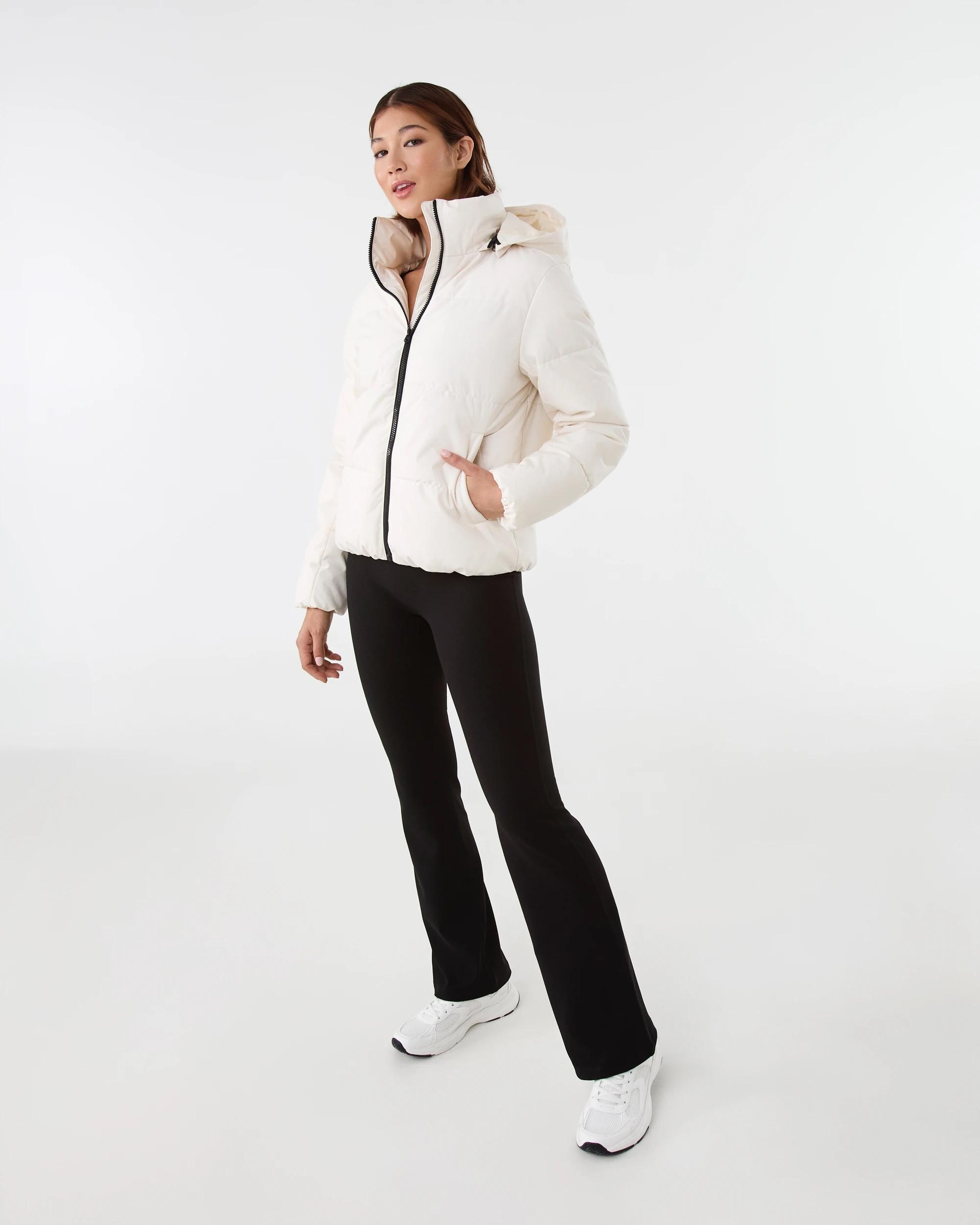 3 Active Womens Core Puffer Jacket Wht Egret, 3 of 8