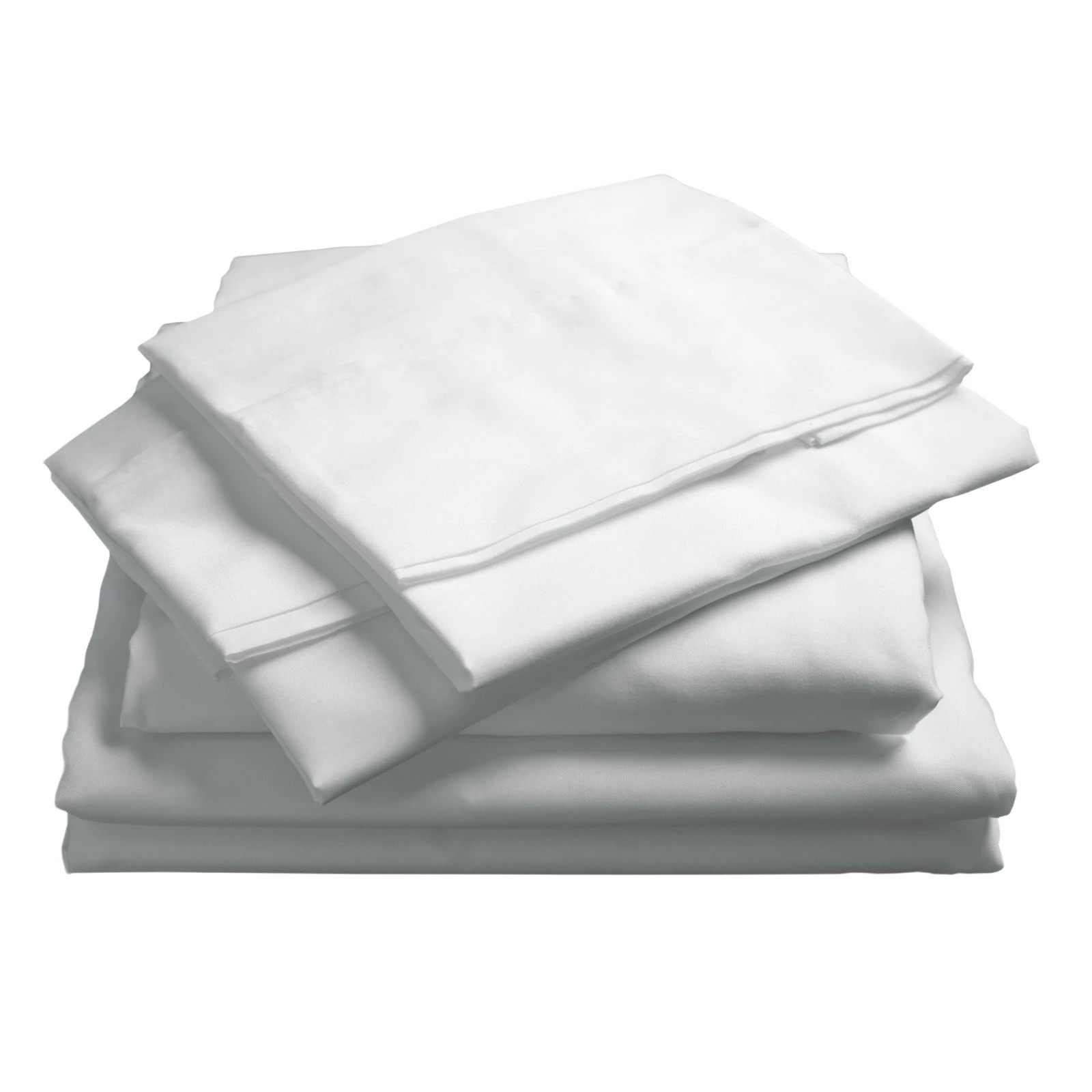1 Royal Comfort 1000TC Balmain Hotel Grade Bamboo Cotton Sheets Pillowcases Set - King Bed - White, 1 of 4