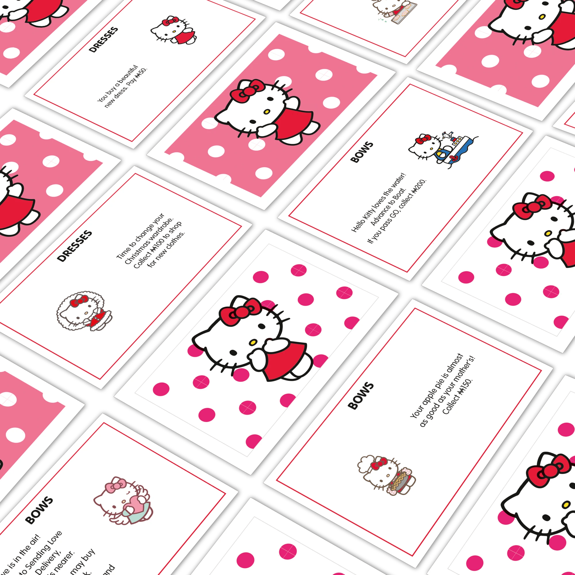 7 Hello Kitty Monopoly
 - Pink, 7 of 7