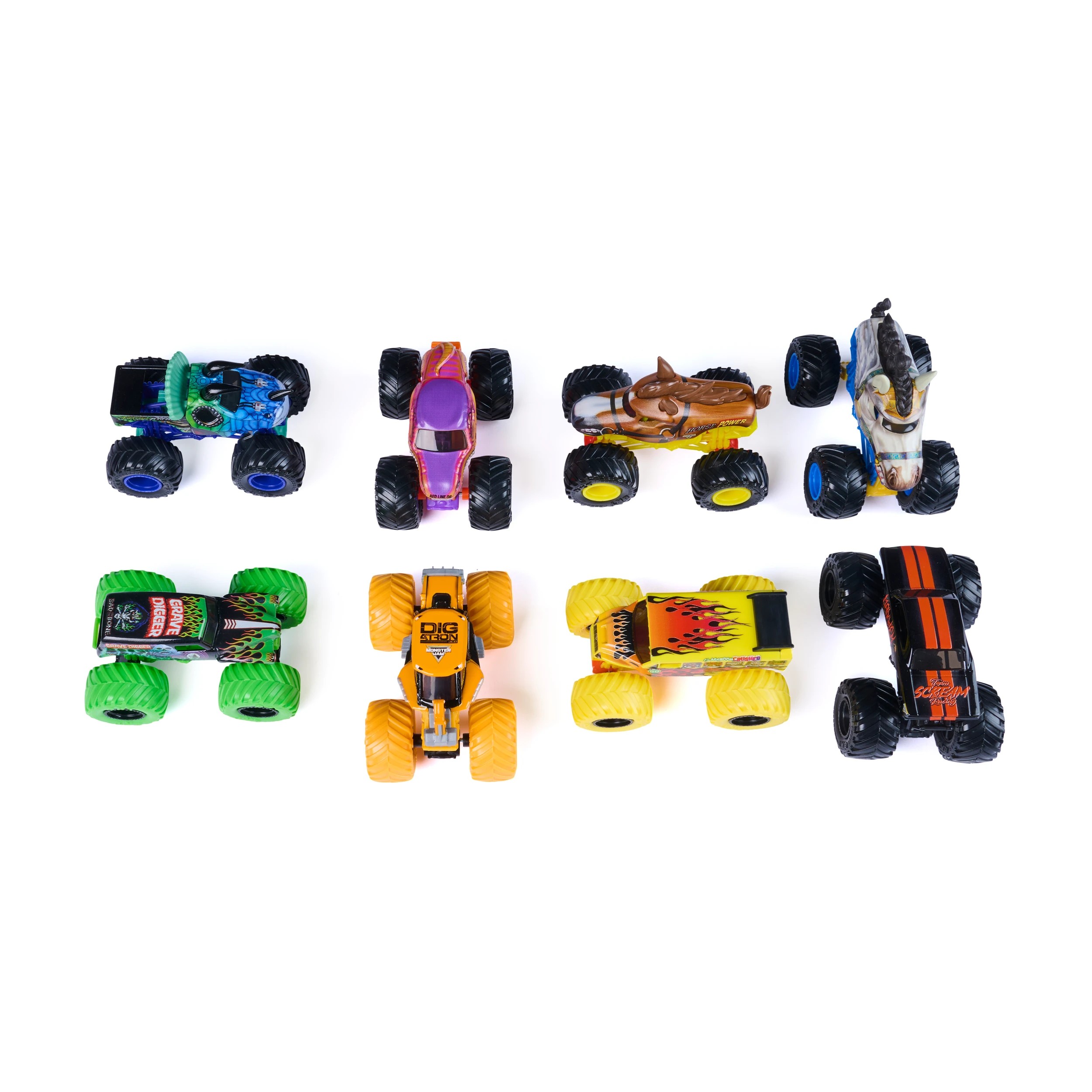 6 2 Pack Monster Jam 1:64 Die Cast Trucks - Assorted, 6 of 6