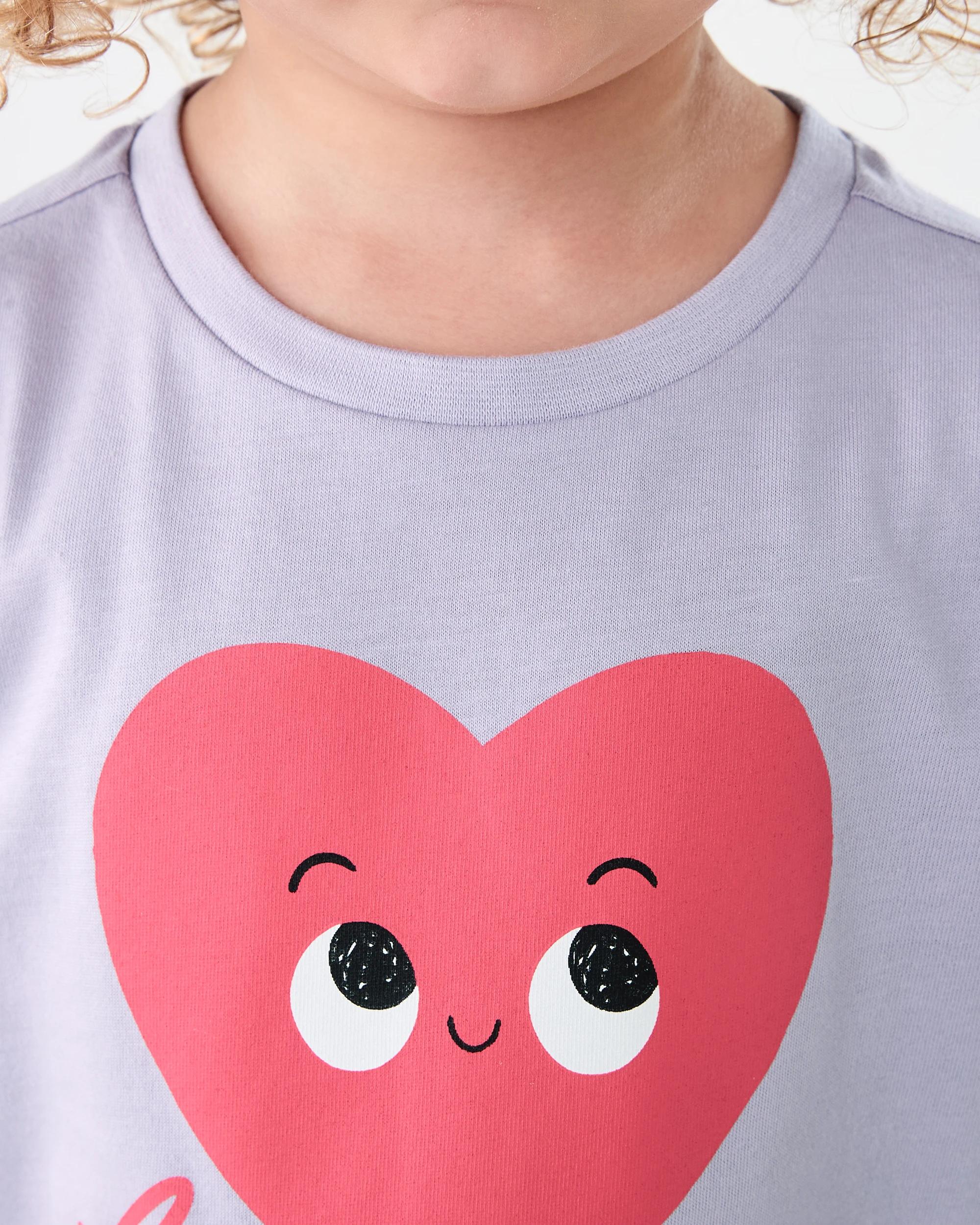 4 Printed T-shirt Pur Heart, 4 of 7