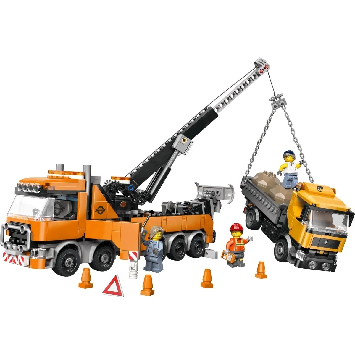 3 LEGO City Heavy-Duty Recovery Tow Truck with Crane 60467, 3 of 11
