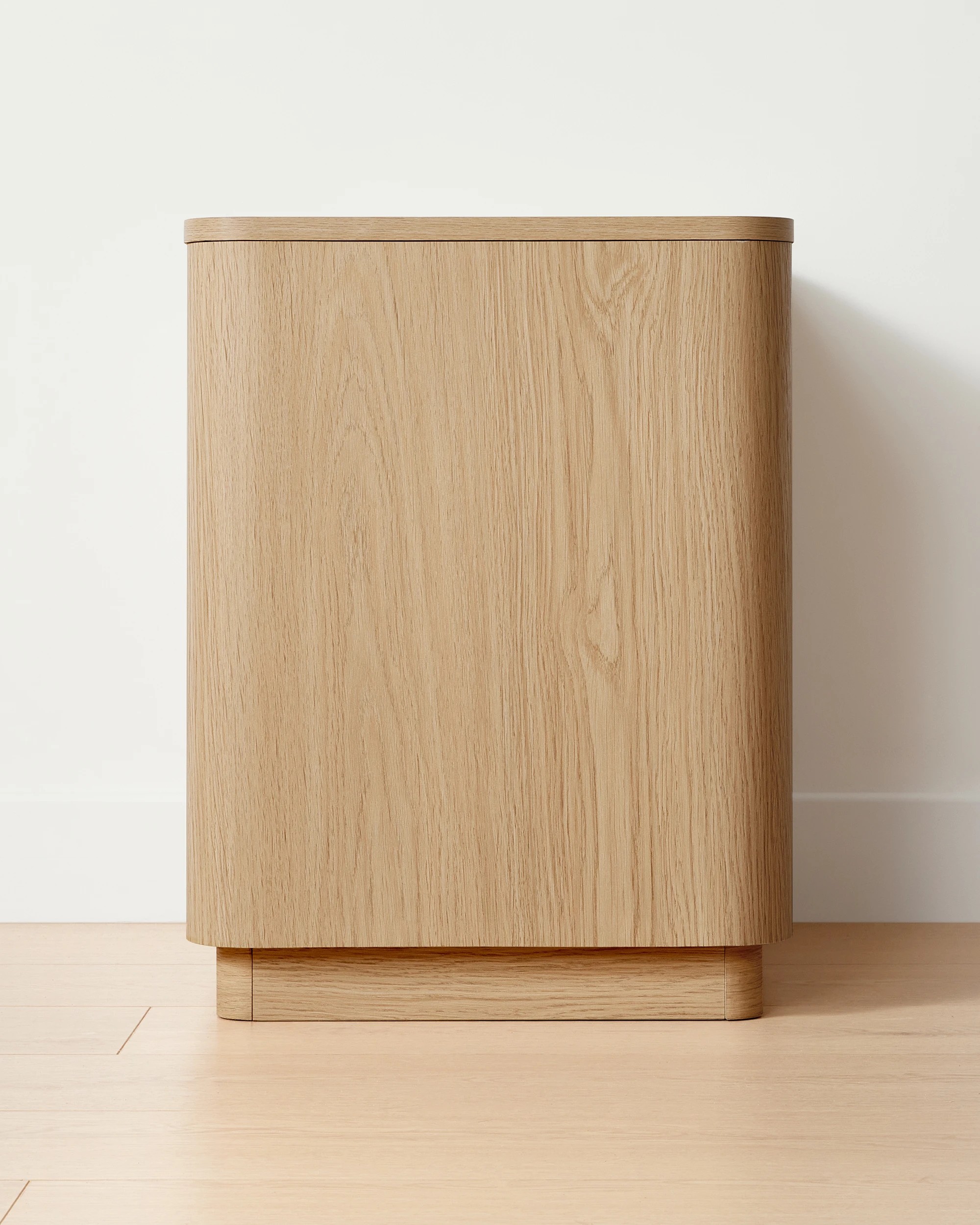 3 Miles 2 Drawer Bedside Table - Oak, 3 of 6