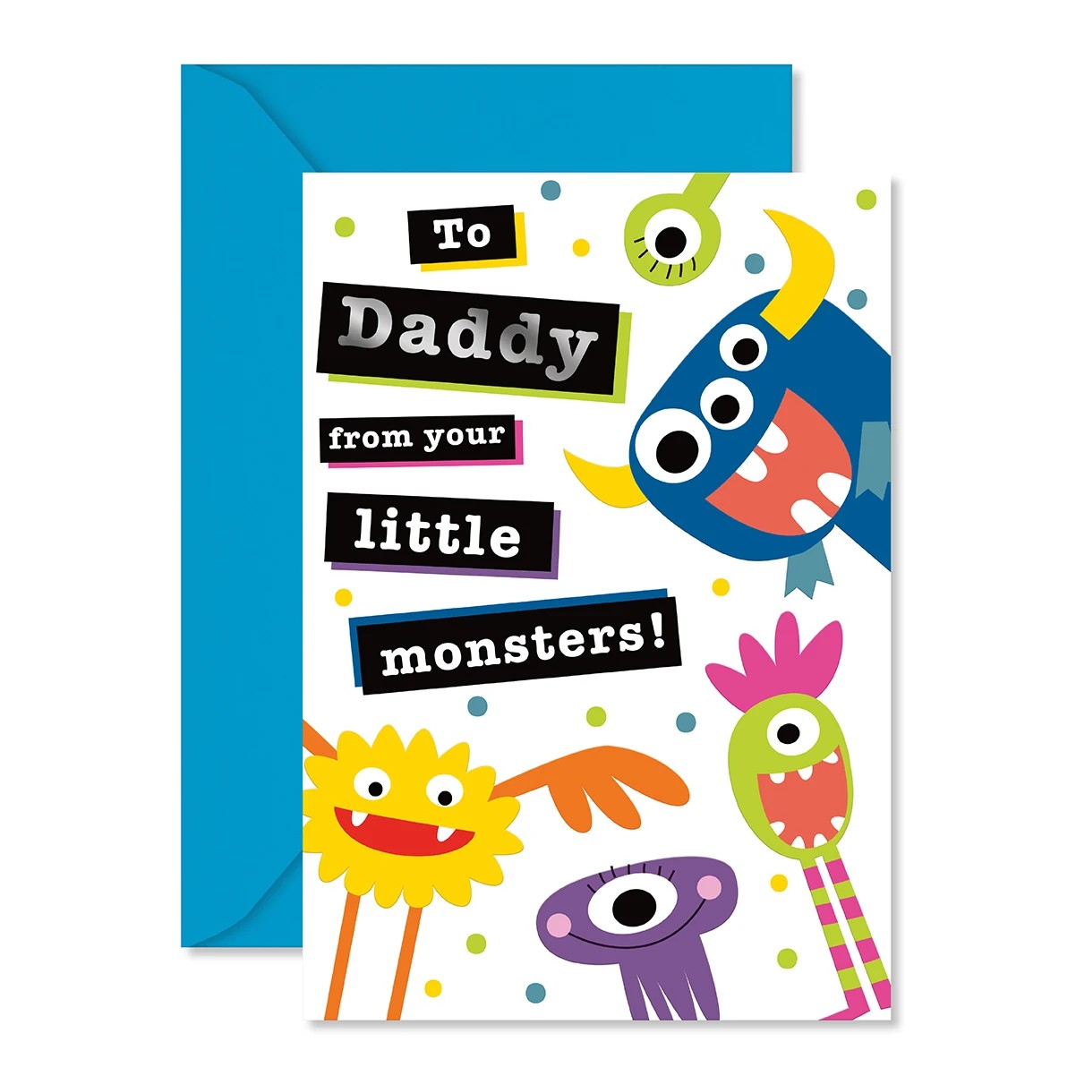 1 Hallmark Father's Day Card - Little Monsters, 1 of 3