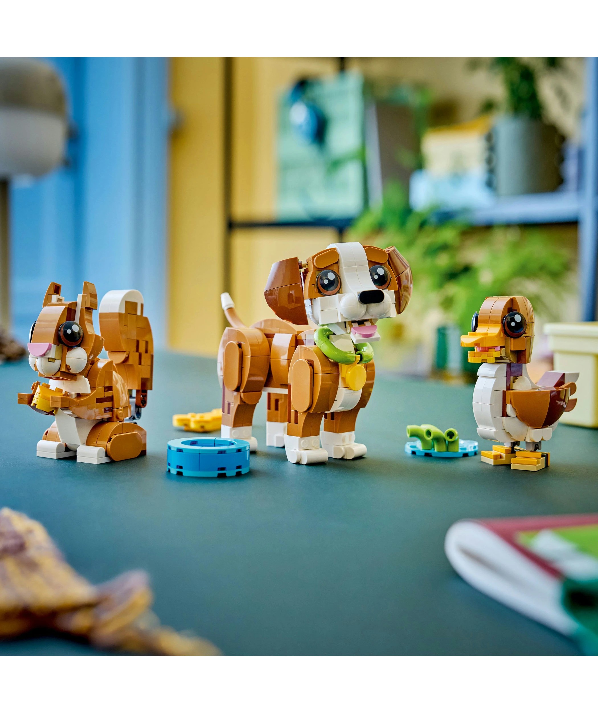 9 LEGO Creator 3 in 1 Cute Animals: Playful Puppy Dog 31382, 9 of 10