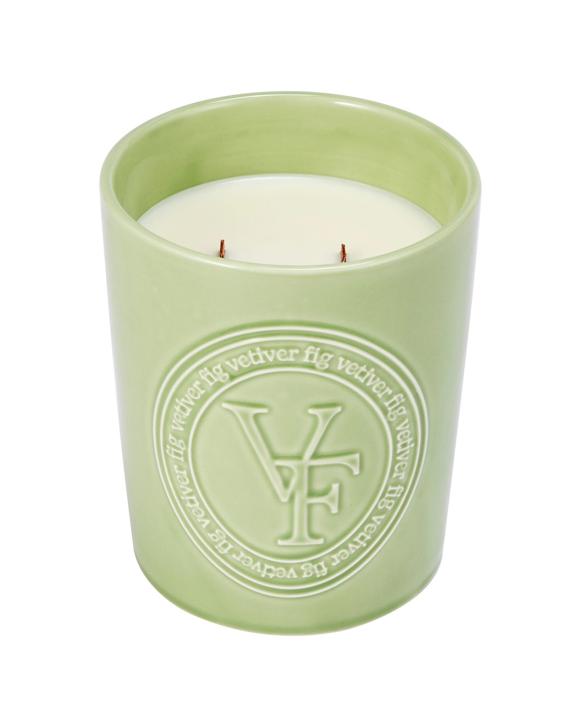 2 XL Vetiver Fig Soy Wax Ceramic Candle, 2 of 6
