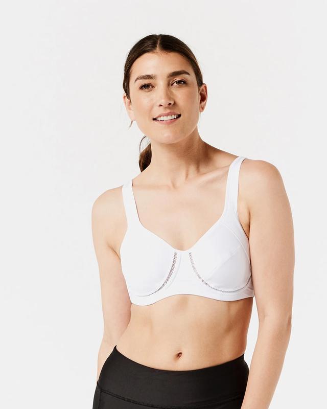 Cross Elastic Underwire High Support Sports