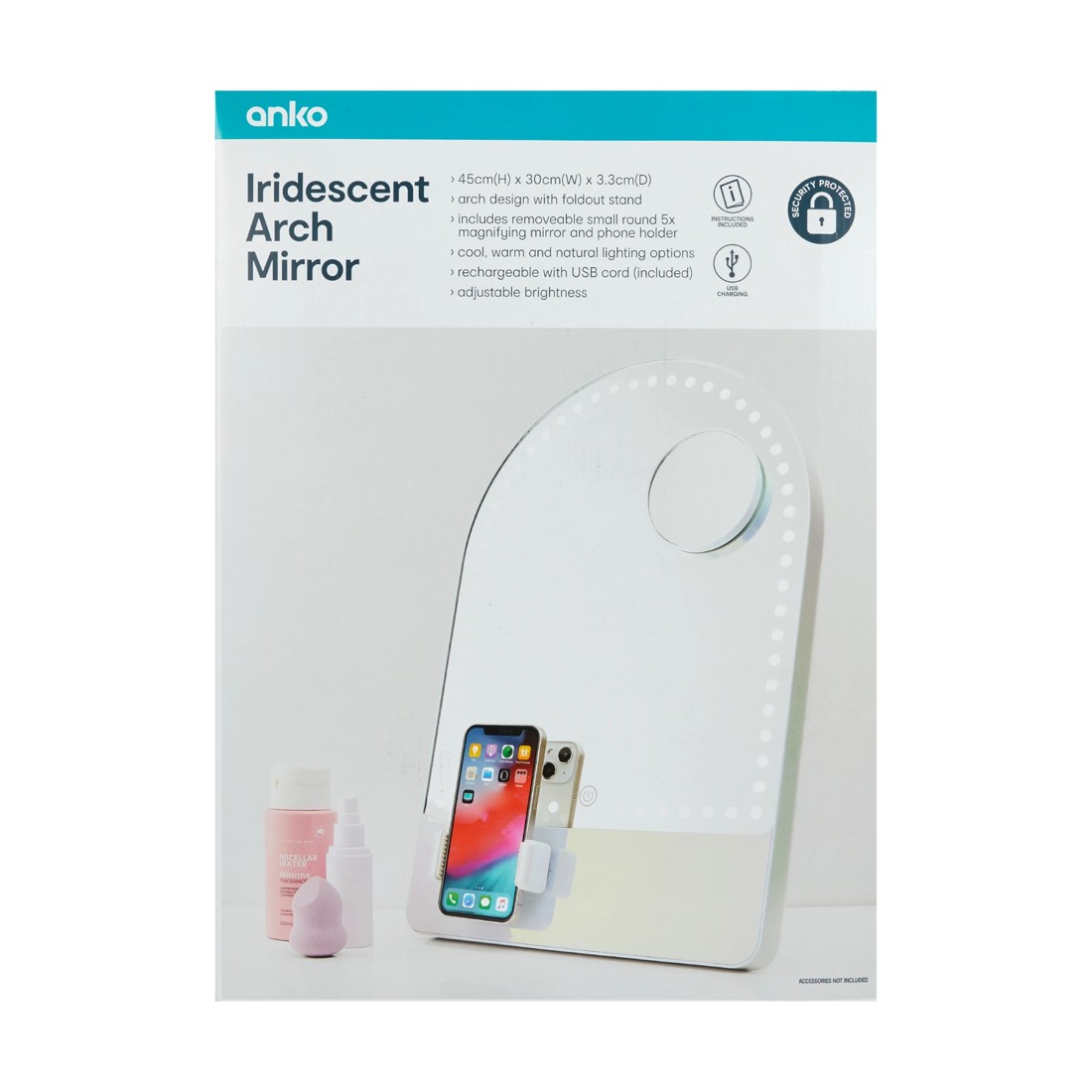 8 Iridescent Arch Mirror, 8 of 8