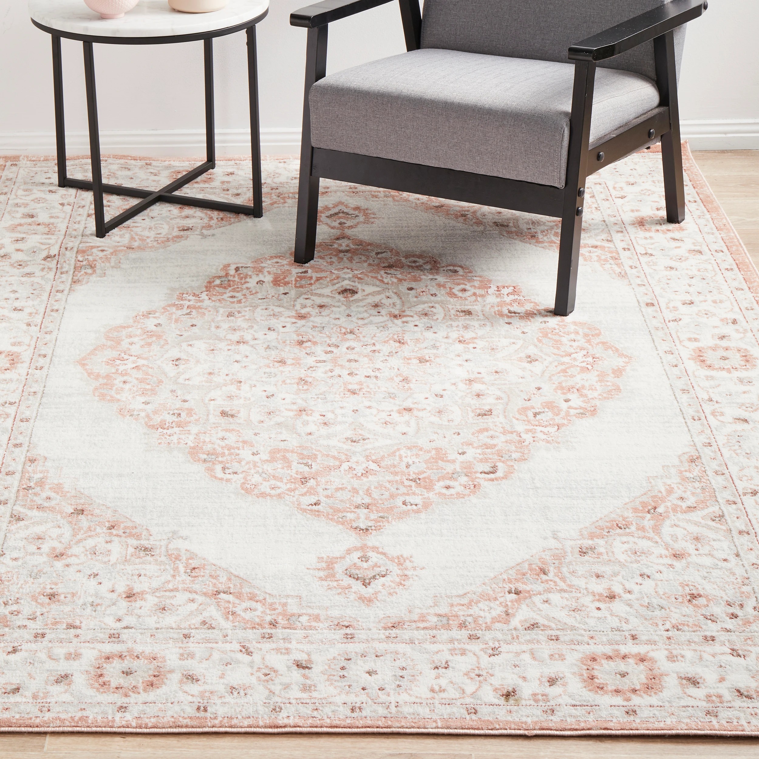 1 Common Ground Rugs Passion 77 230x160cm - Medium Bedroom Rug - Beige, 1 of 8