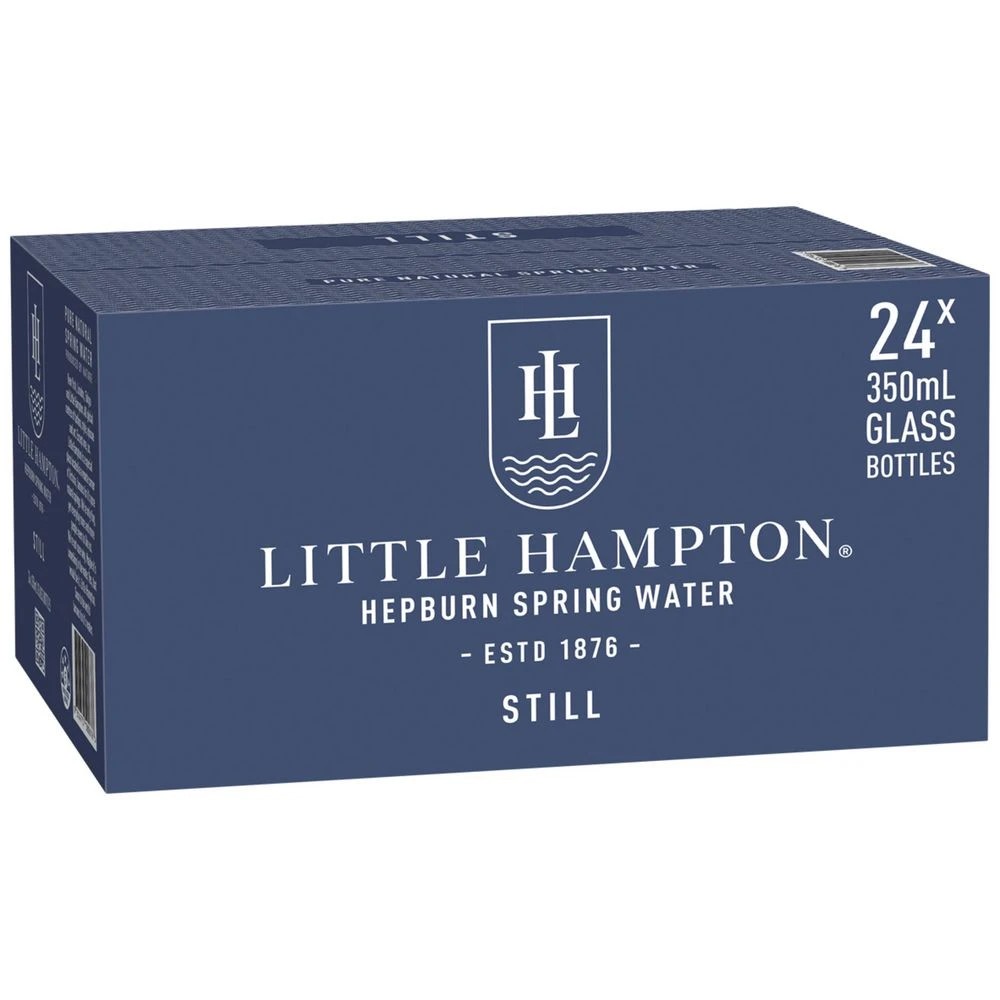 3 Little Hampton Still Water Glass Bottle 350mL 24 Pack, 3 of 3