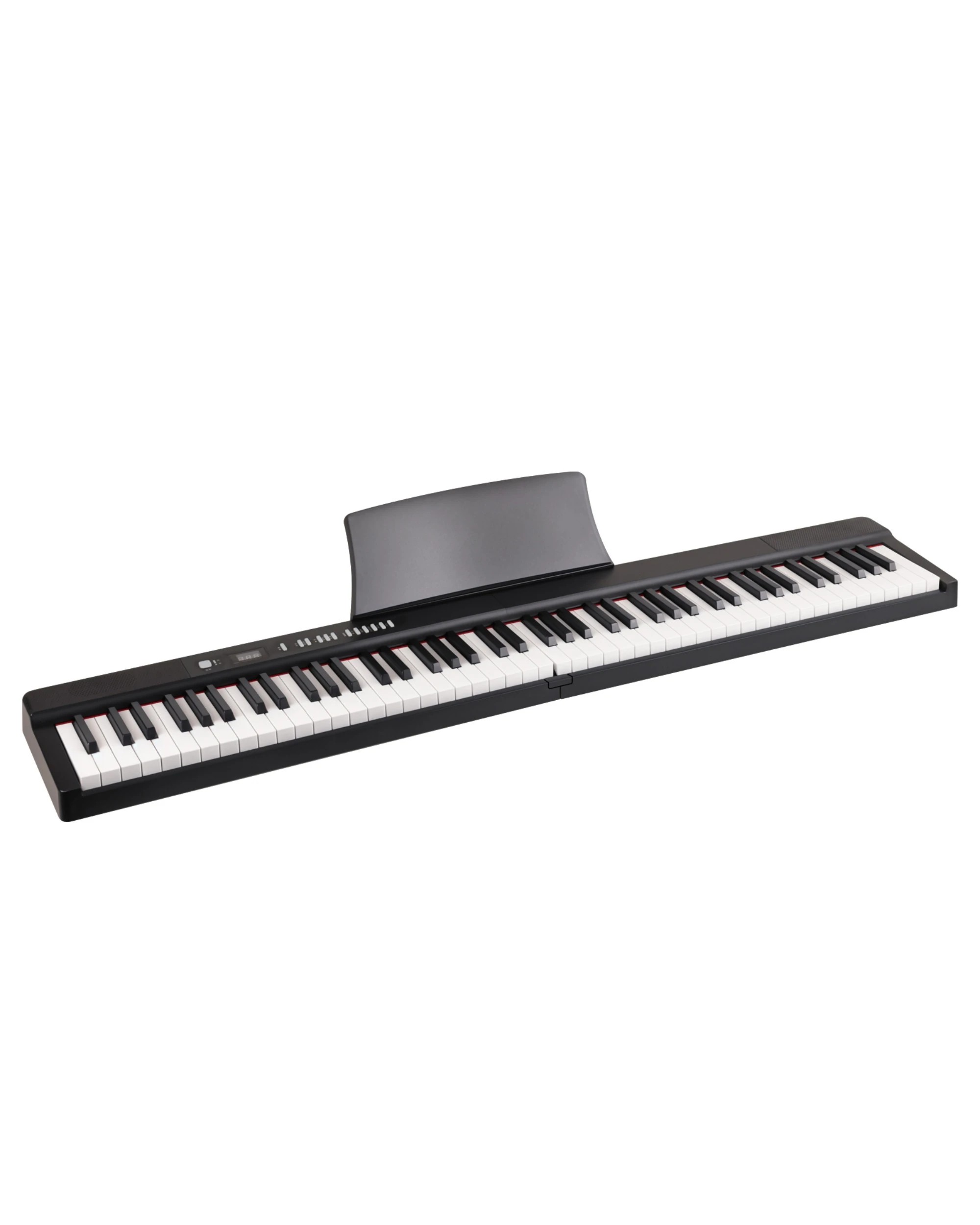 4 Advwin 88-Key Foldable Electronic Keyboard Piano Portable Full-size Semi Weighted Digital Piano, 4 of 10