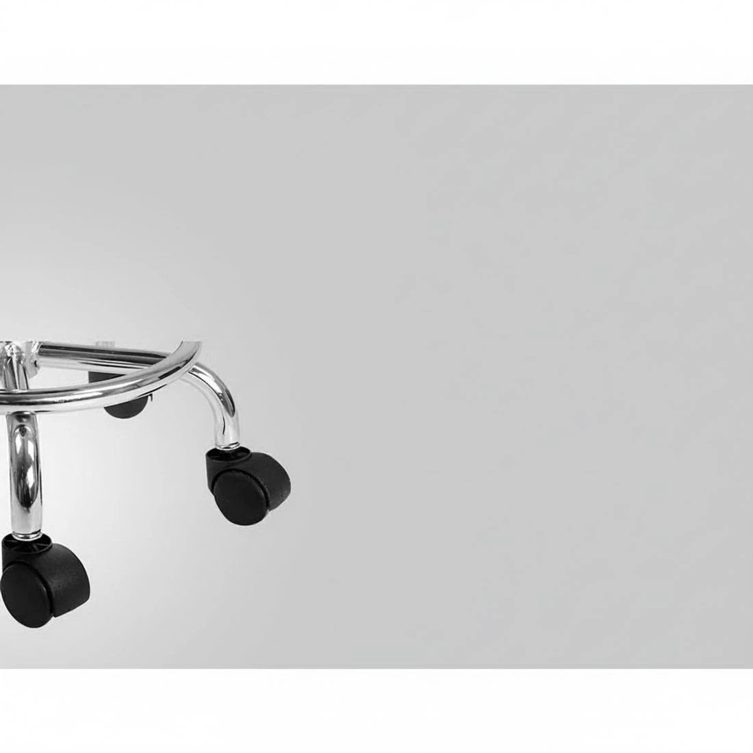 4 Artiss 2x Salon Stool Swivel Chair Backrest - White, 4 of 4