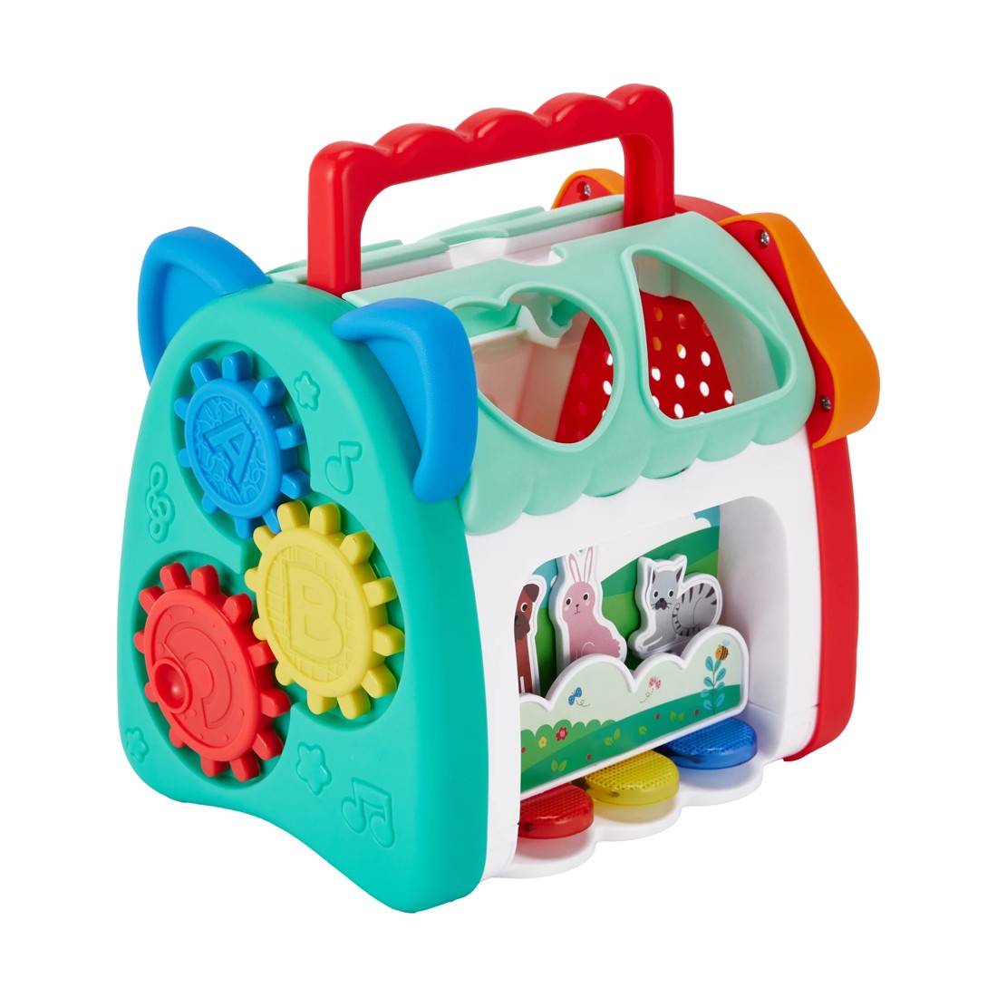 5 5 Piece Play & Learn Shape Sorter House, 5 of 10