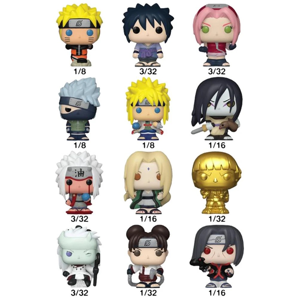 3 Funko Bitty Pop! Blind Bag Naruto, 3 of 5