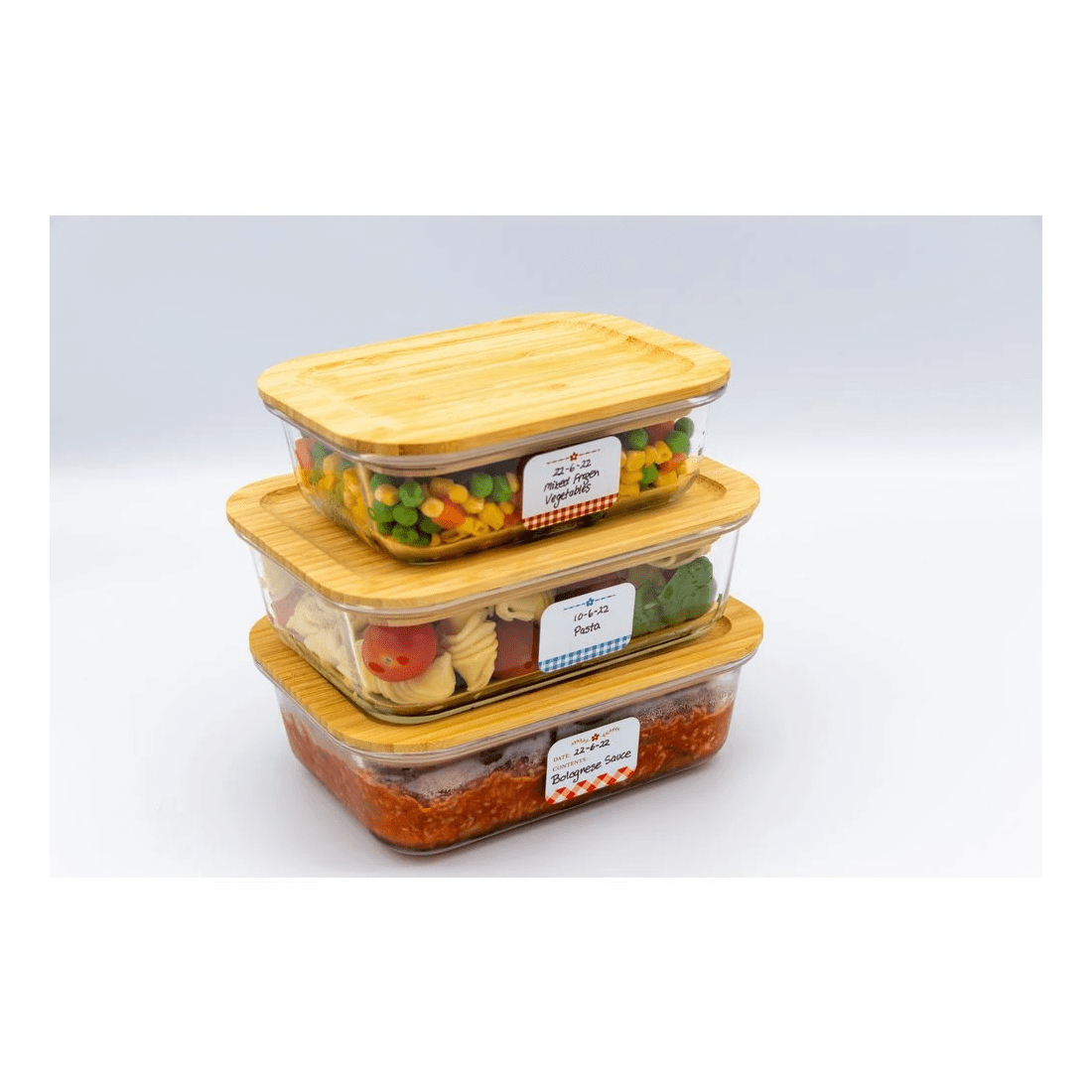 4 Avery 8UP Freezer-Safe Kitchen Labels Gingham 5 Sheets, 4 of 6