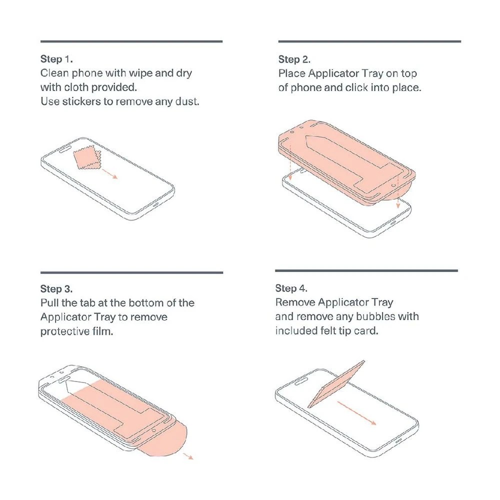 4 Cygnett OpticShield iPhone 16 Pro Max Screen Protector, 4 of 4