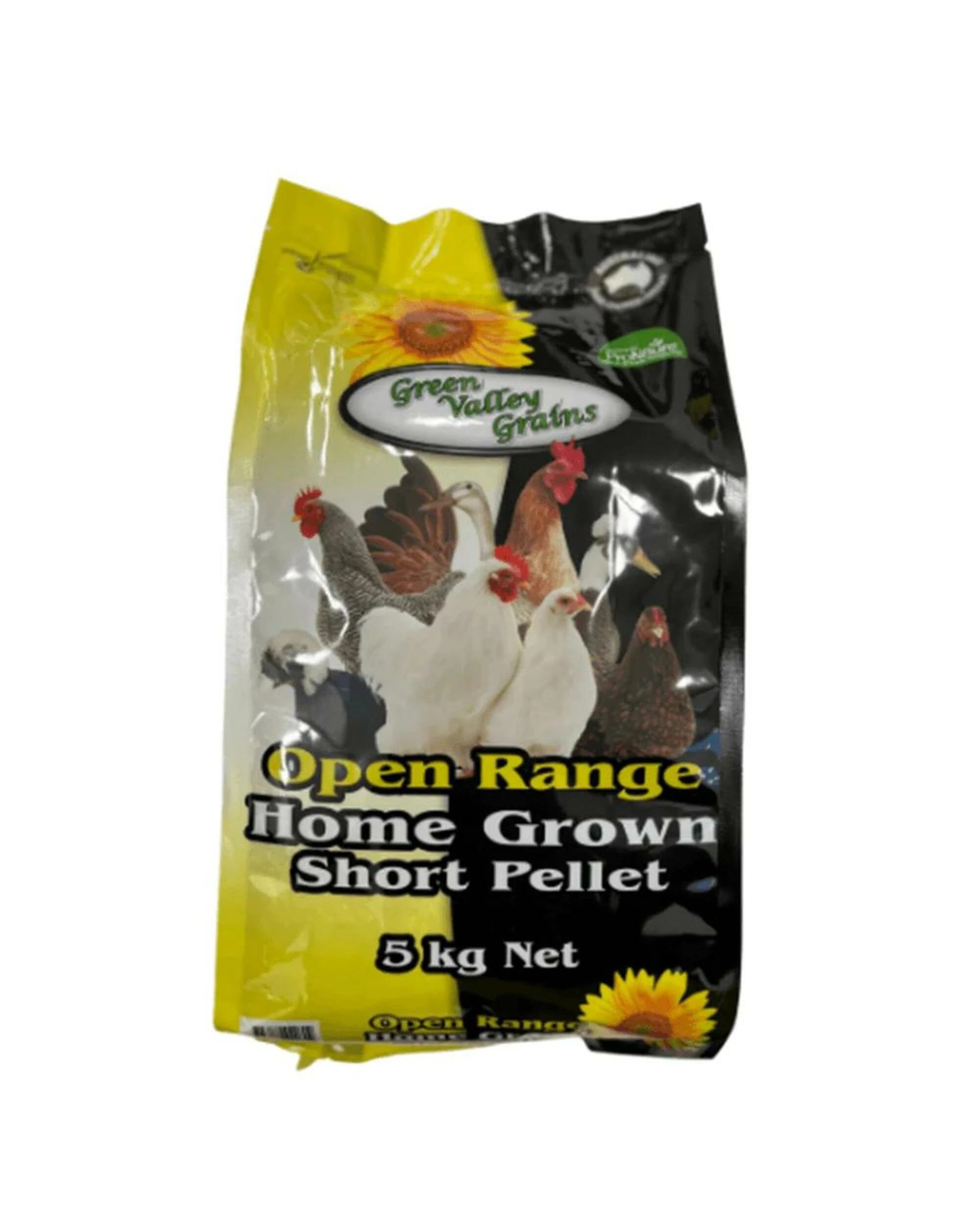 1 Green Valley Open Range Home Grown Short Pellet 5kg, 1 of 1