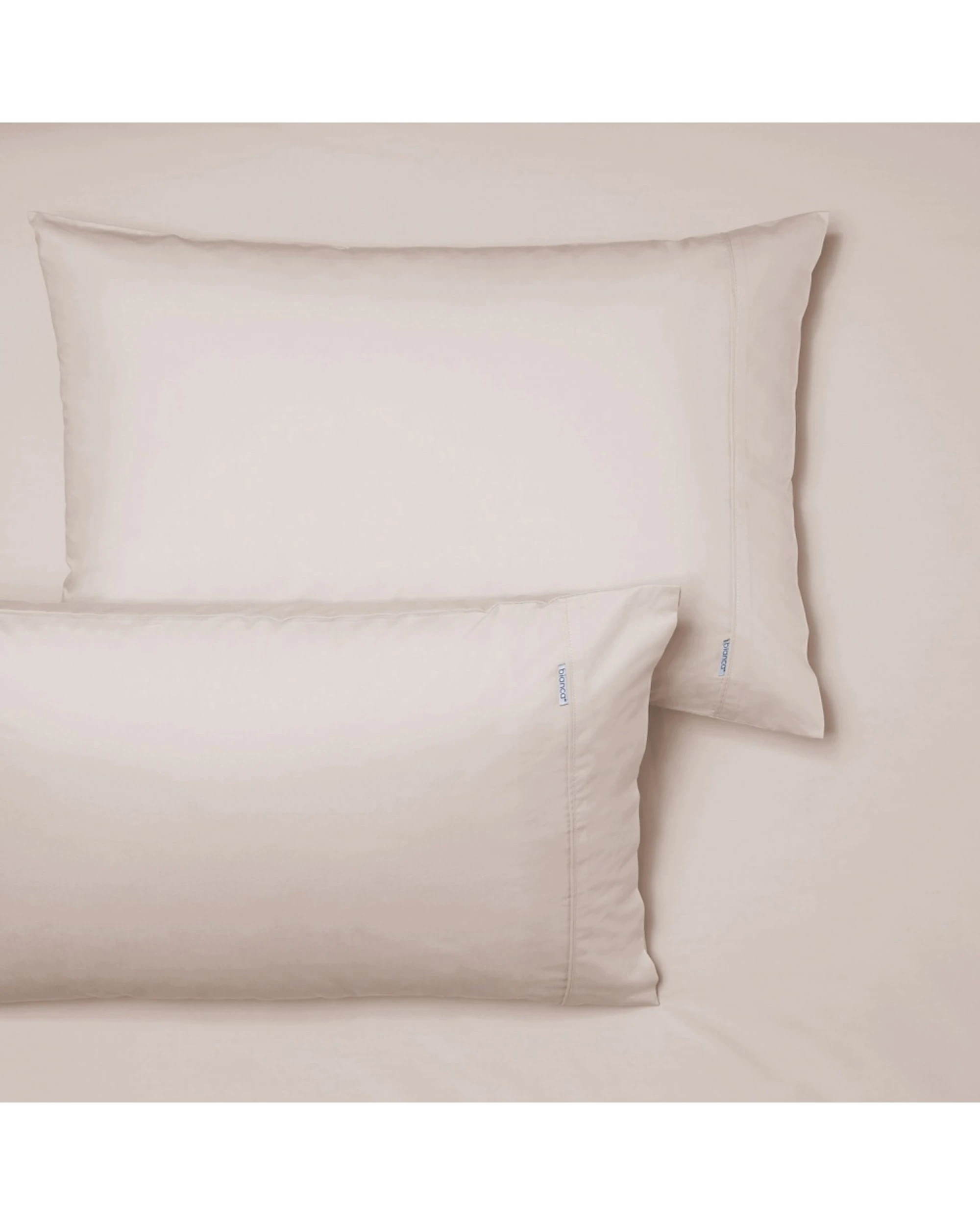 2 Bianca Heston 300TC Cotton Percale Fitted Sheet With Pillowcases Set - King Single Bed - Pink, 2 of 2