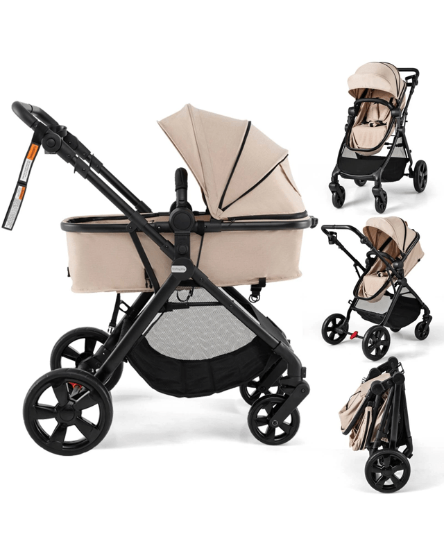 Costway Convertible Pram Folding Stro