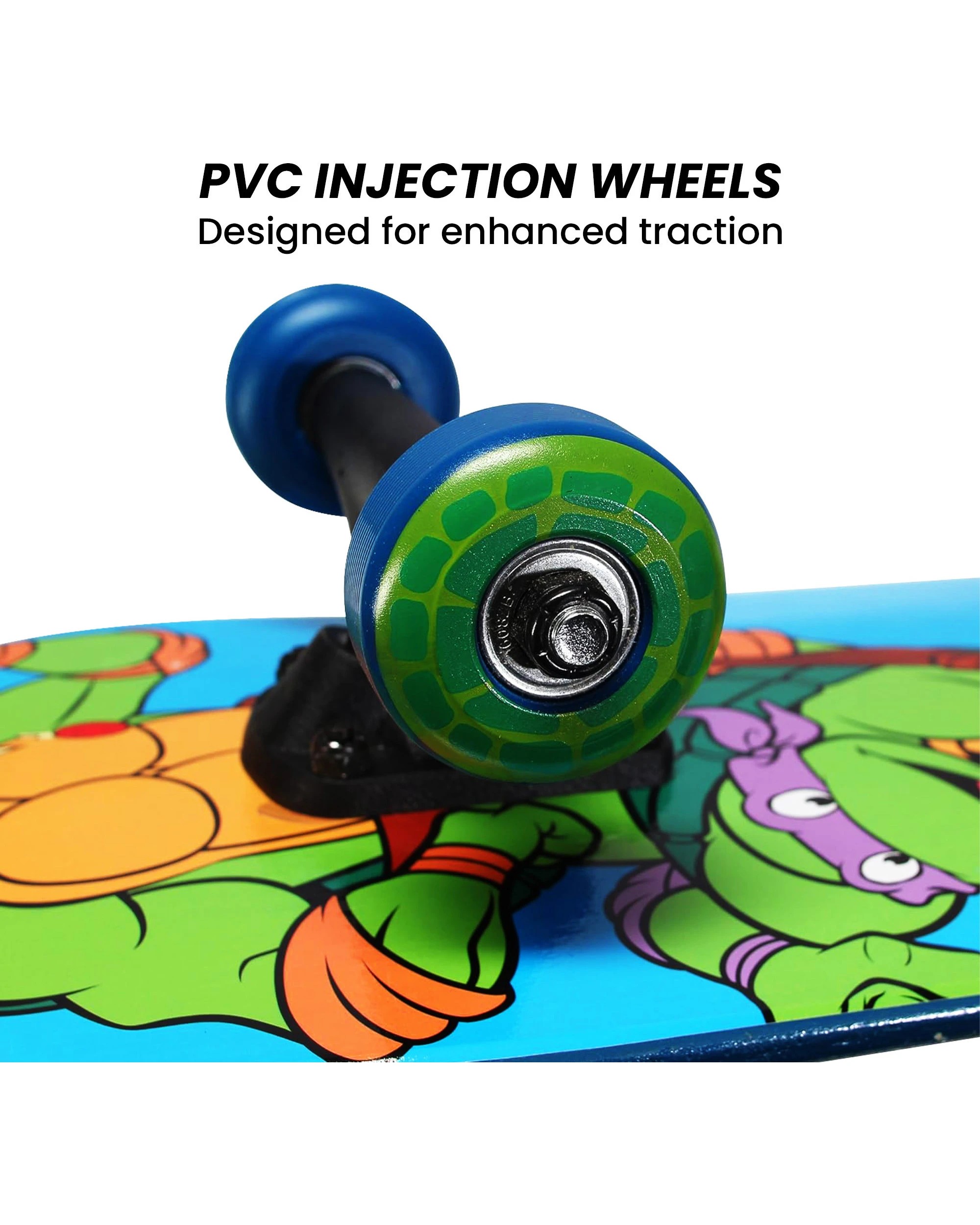 9 Teenage Mutant Ninja Turtles 28-inch Turtle Time Popsicle Skateboard, 9 of 10