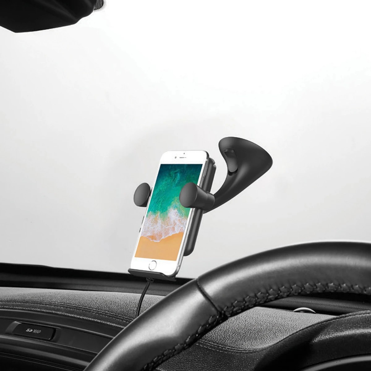 1 15W Wireless Car Window Mount, 1 of 10