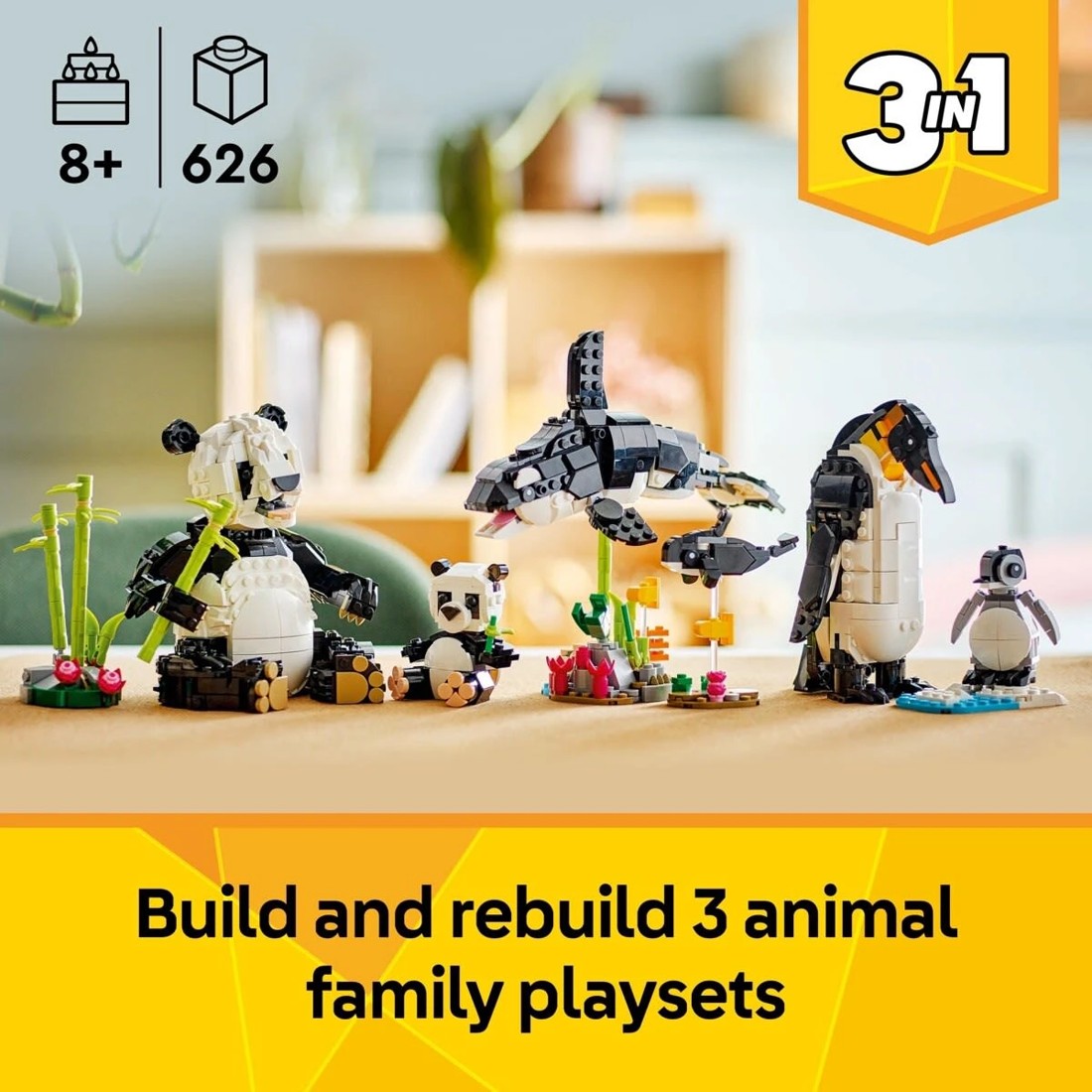 5 LEGO Creator Wild Animals: Panda Family 31165, 5 of 10