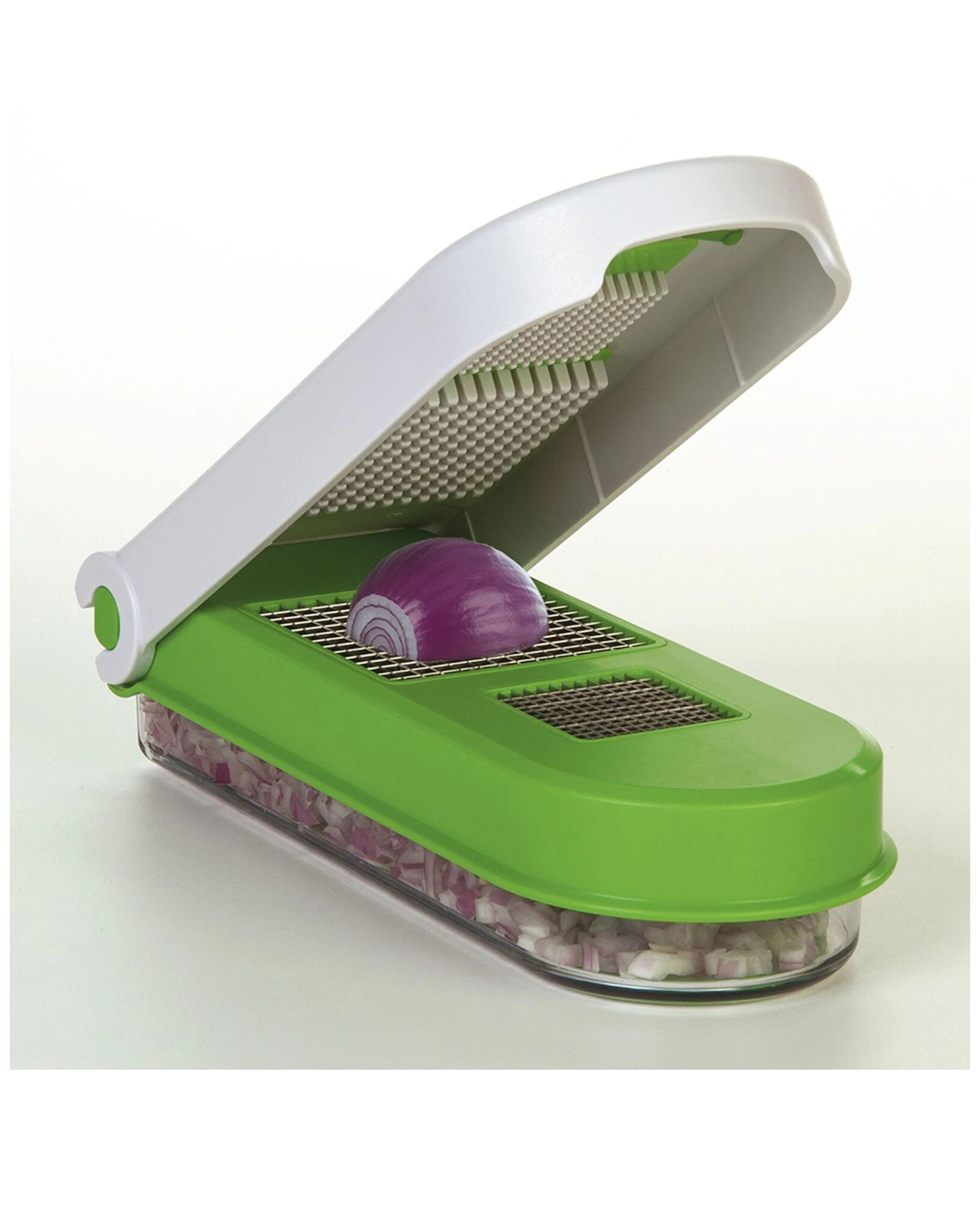 4 Progressive 500ml Onion Chopper & Slicer — Green (Model 55120) - Green, 4 of 9