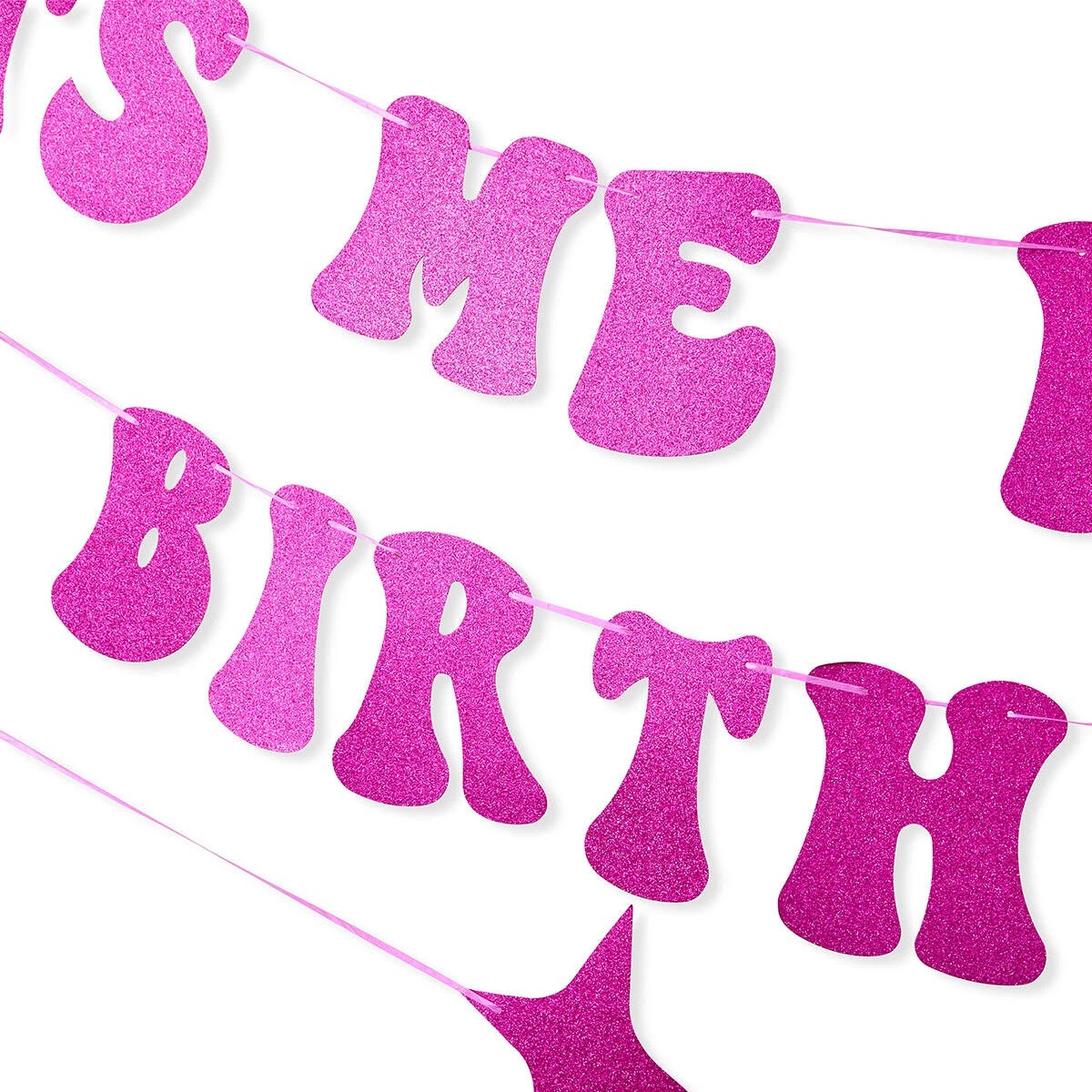 3 3 Piece I'm The Birthday Girl Bunting Pack, 3 of 6