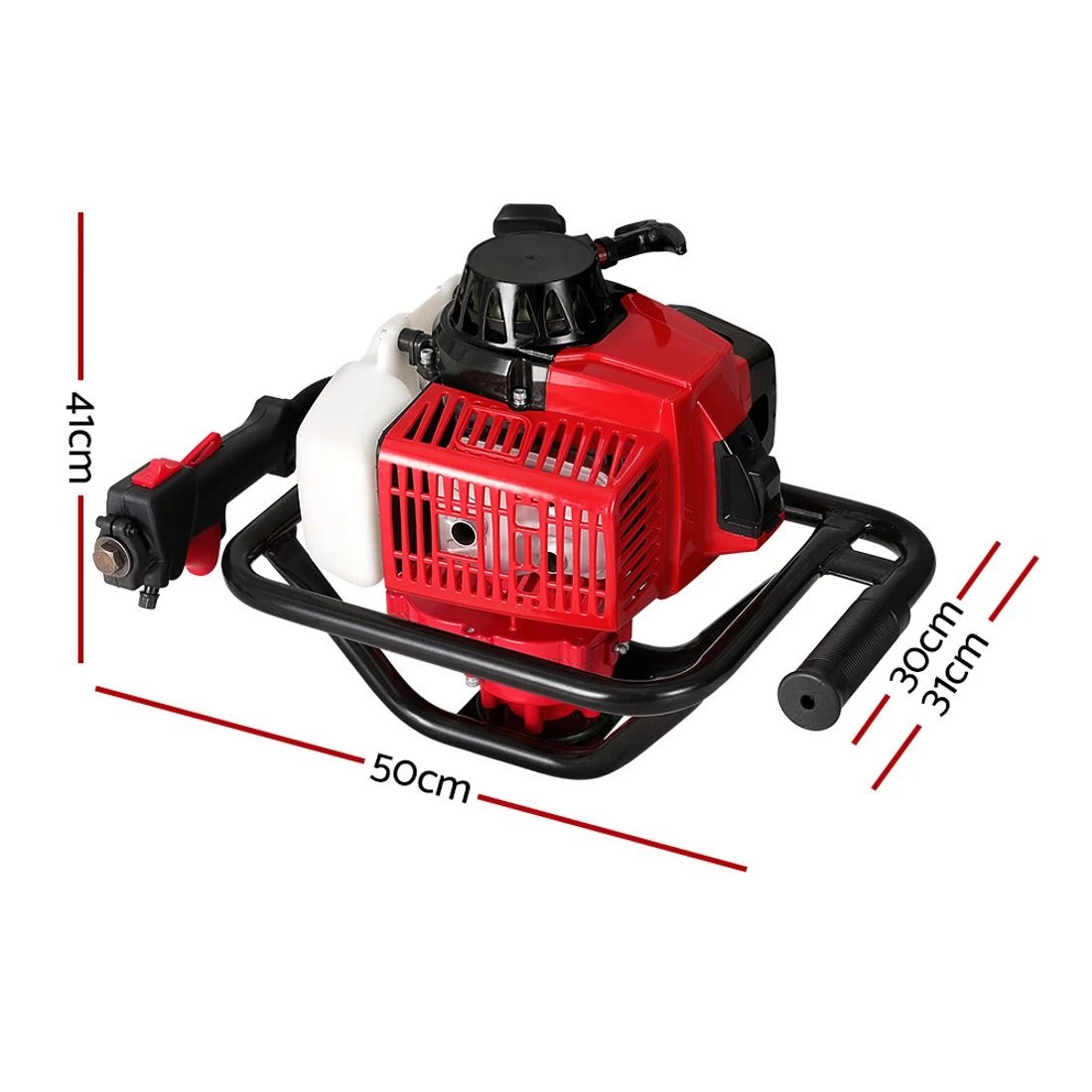 2 Giantz Post Hole Digger Motor Only Engine Petrol - Multi, 2 of 6