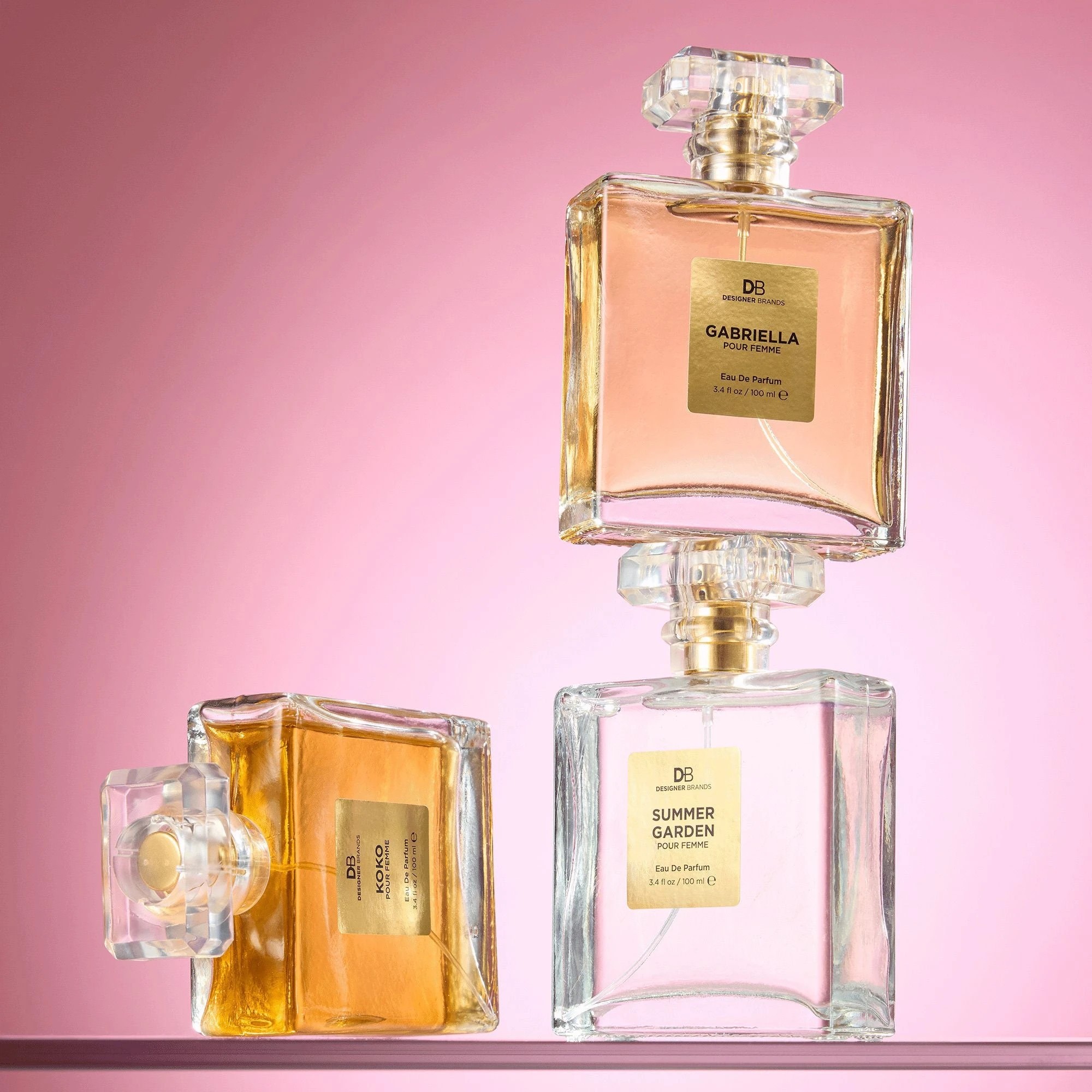 4 DB Designer Brands Summer Garden EDP. Summer Blooms & White Florals 100ml, 4 of 4