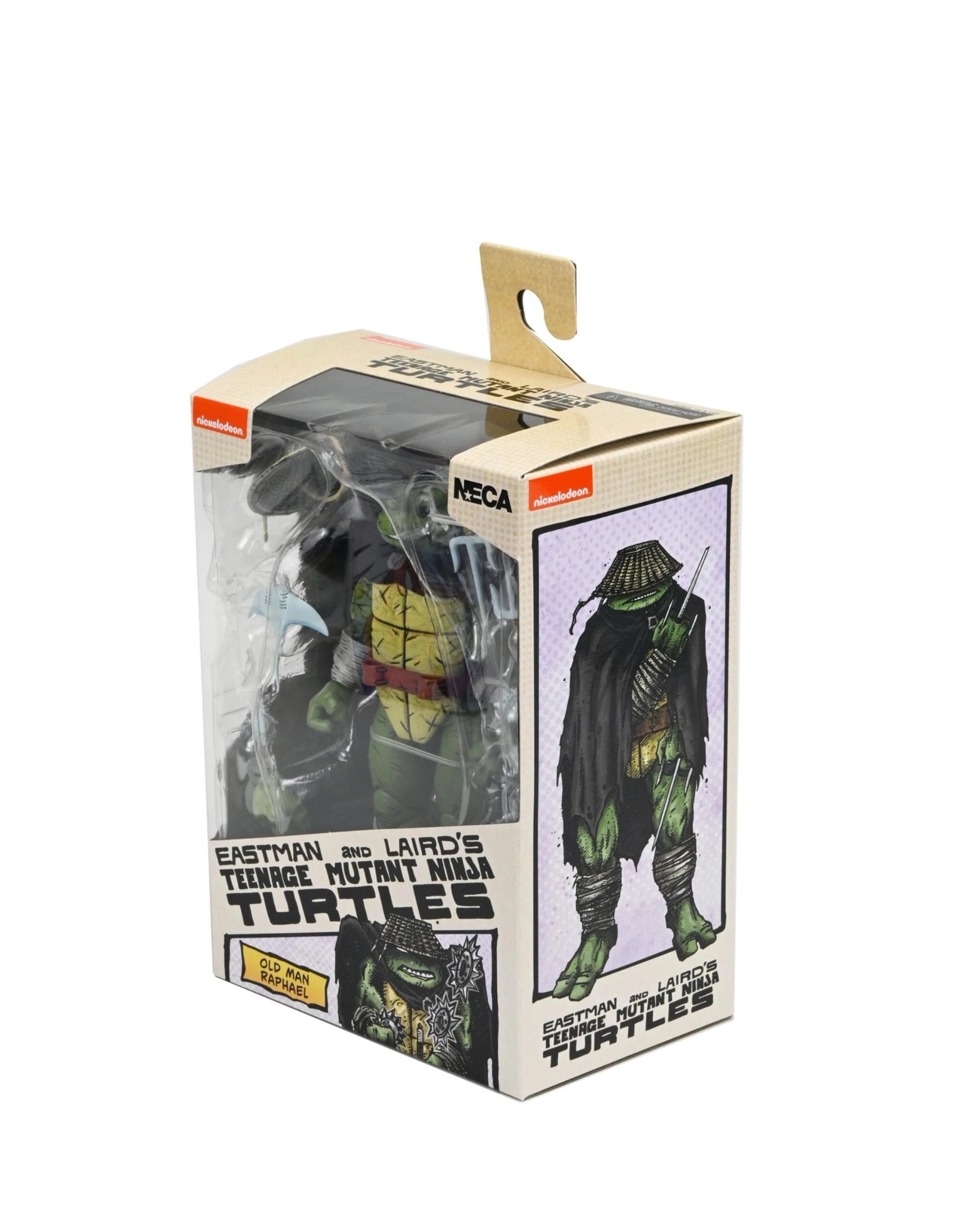 3 Teenage Mutant Ninja Turtles Mirage Comics Old Man Raphael 7 inch Scale Action Figure, 3 of 8