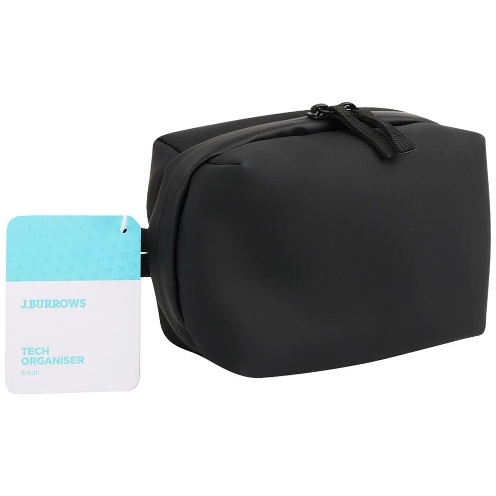 6 J.Burrows Tech/Cable Organiser Small Black, 6 of 6