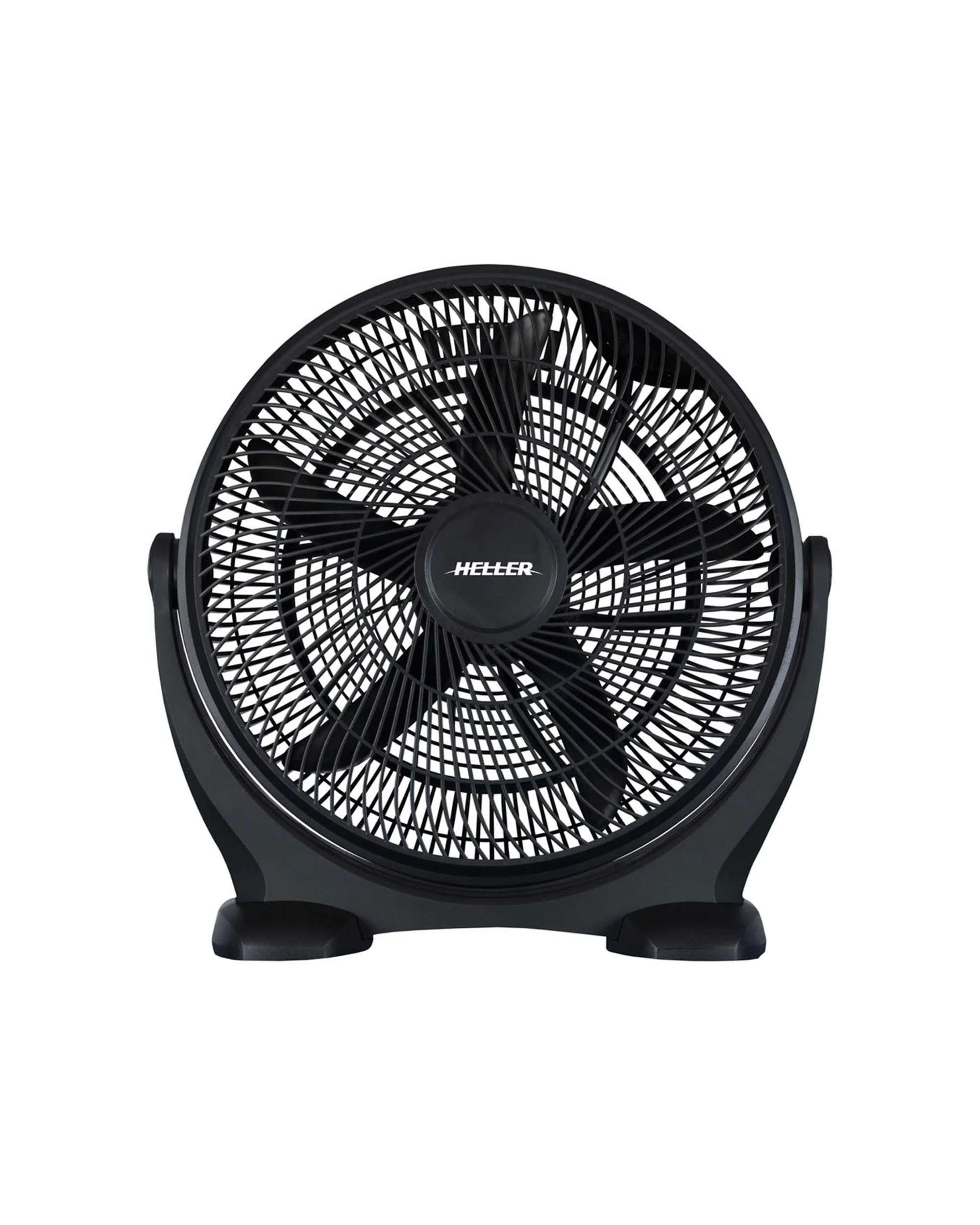 1 Heller 50cm Floor/desk High Velocity Air Cooler Fan/cooling/circulator - Black, 1 of 3