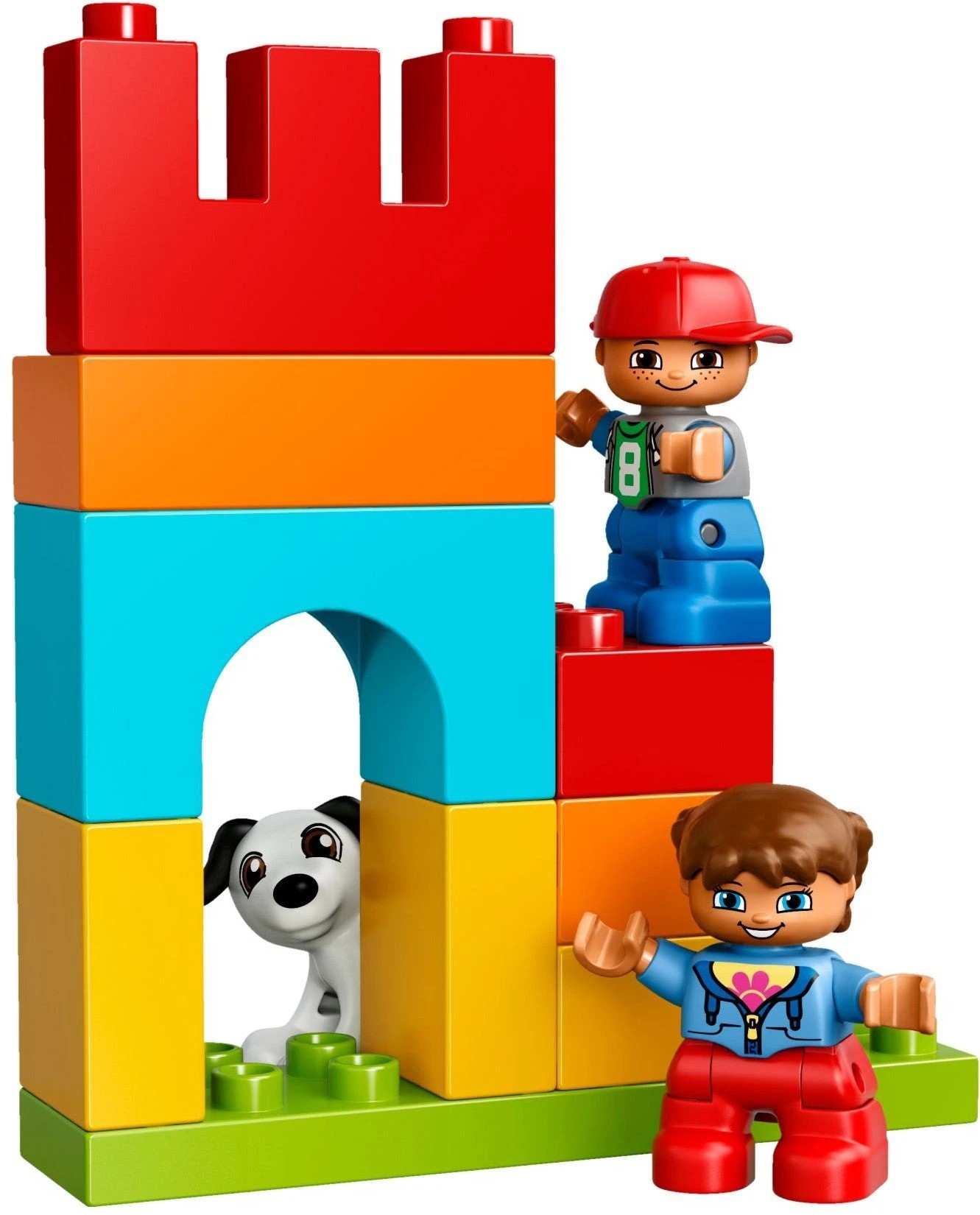 4 LEGO 10820 DUPLO Town Creative Building Basket Set, 4 of 7