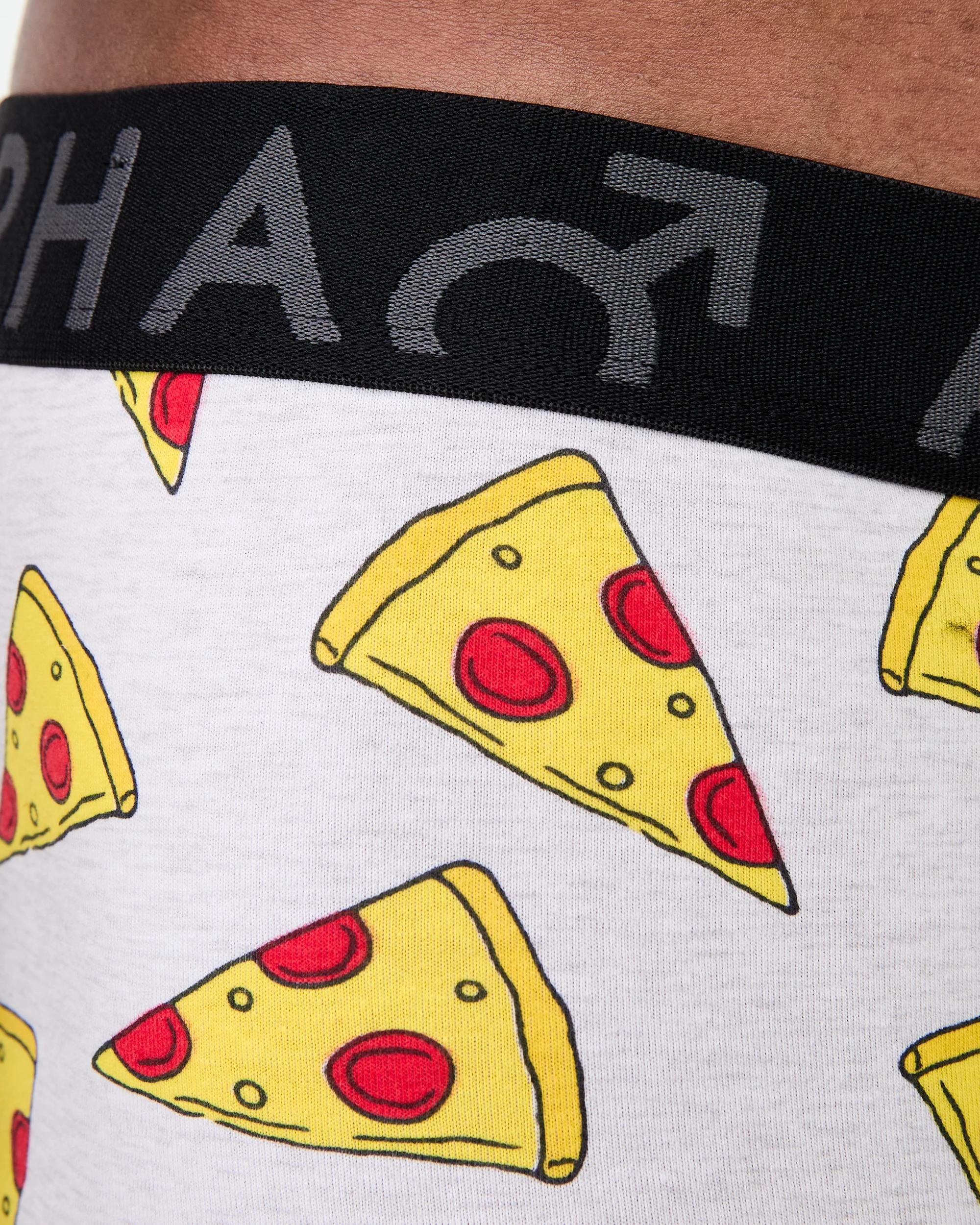 7 3 Pack Print Plain Trunks Gry Pizza, 7 of 8
