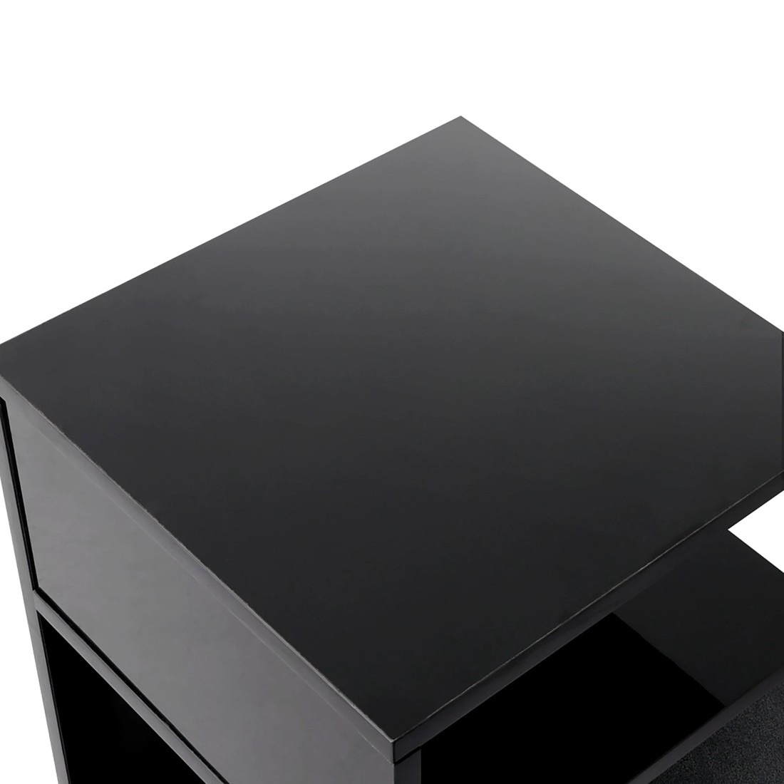 2 Levede Bedside Tables - Black, 2 of 2