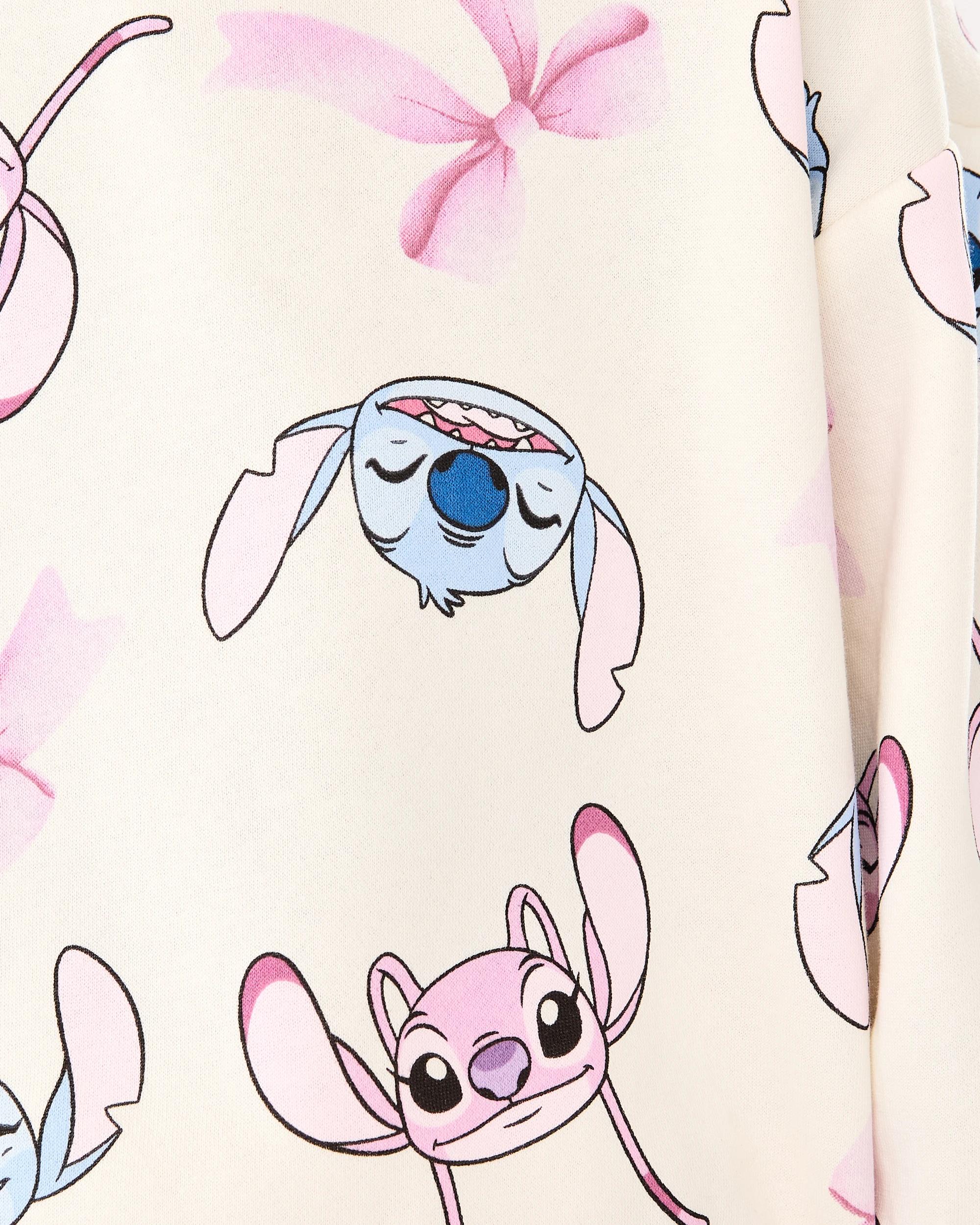 6 Disney Lilo & Stitch License Oversized Crew Neck Sweatshirt Stitch, 6 of 8