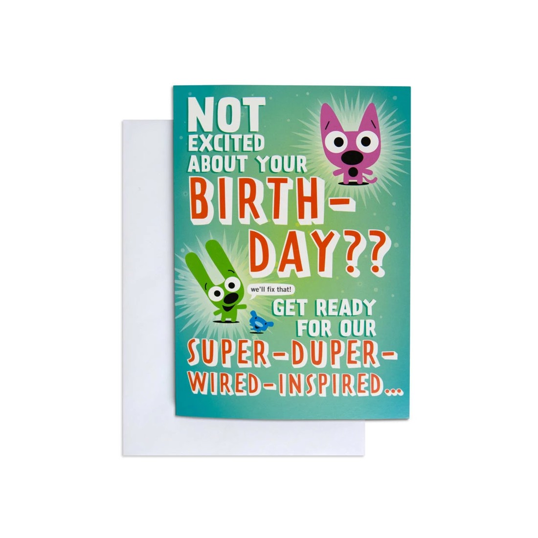 1 Hallmark Hoops & Yoyo Interactive Birthday Card - Super Duper Excited, 1 of 4