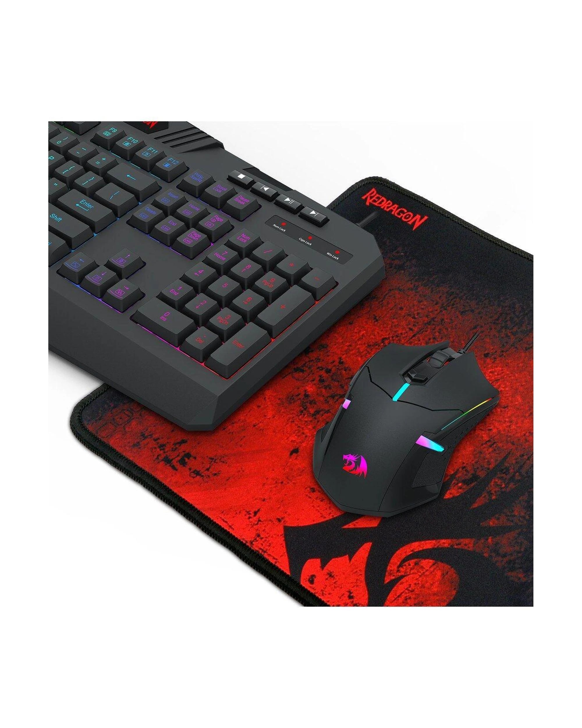 4 Redragon S101 BA 3 4in1 Combo Black Gaming Peripheral Bundle, 4 of 8