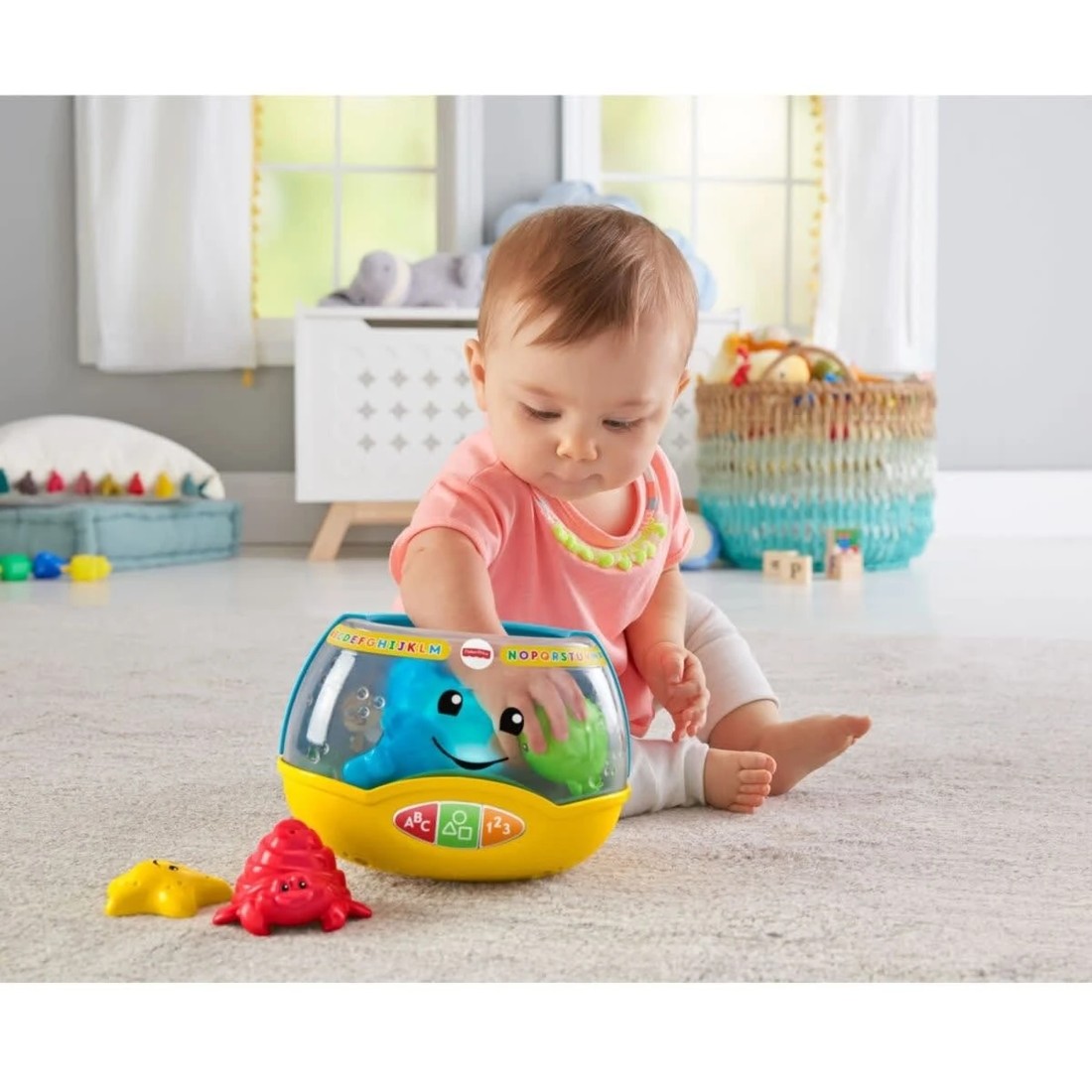 6 Fisher-Price Laugh and Learn Magical Lights Fishbowl, 6 of 7
